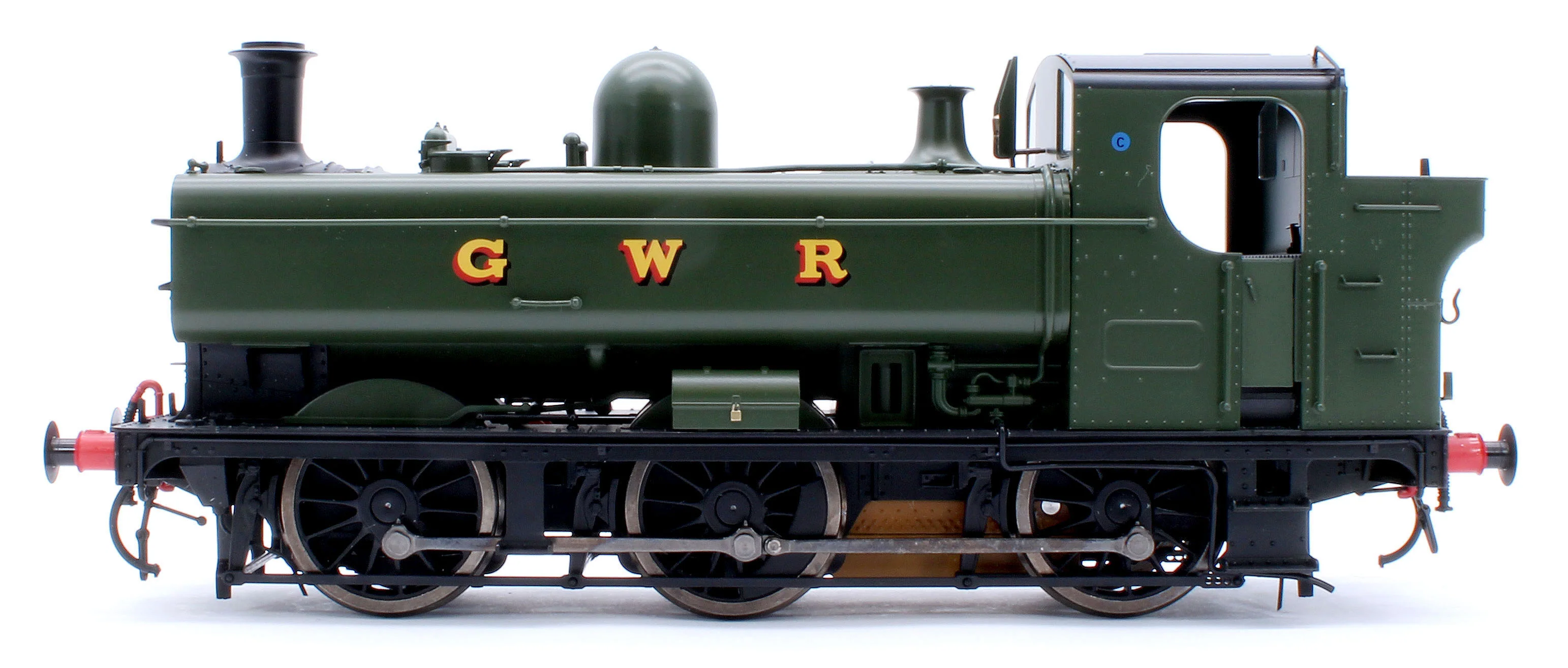 7S-007-015US Class 57xx Pannier 'GWR' Green Unnumbered - Steam Tank Locomotive - Sound Fitted - Image 2