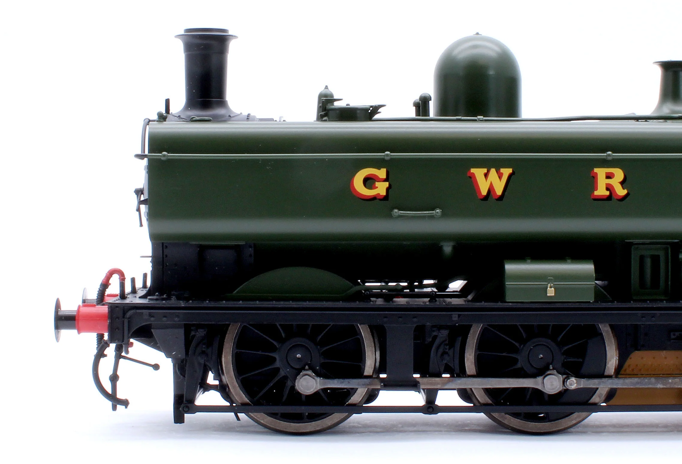 7S-007-015US Class 57xx Pannier 'GWR' Green Unnumbered - Steam Tank Locomotive - Sound Fitted - Image 7