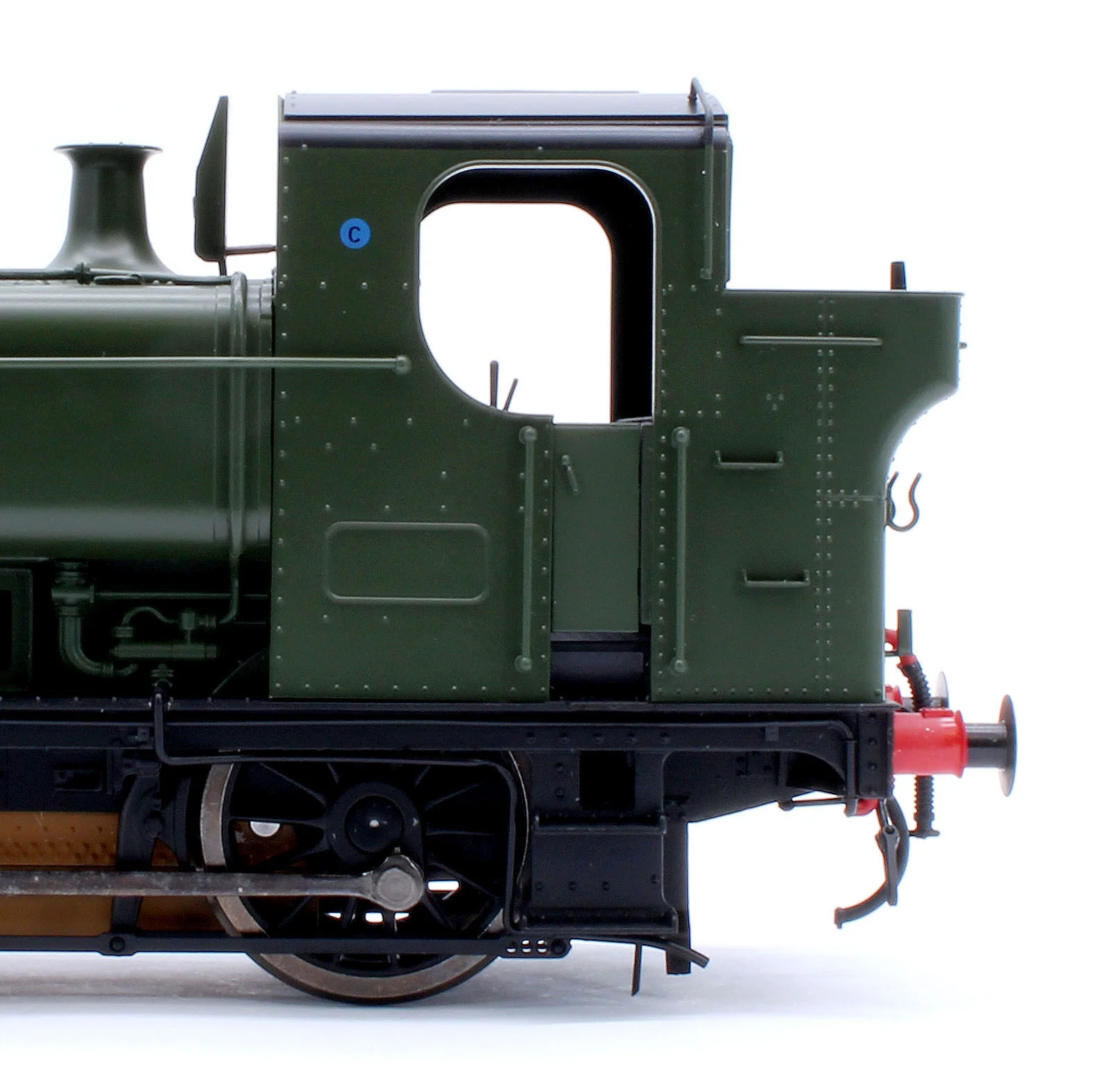 7S-007-015US Class 57xx Pannier 'GWR' Green Unnumbered - Steam Tank Locomotive - Sound Fitted - Image 8