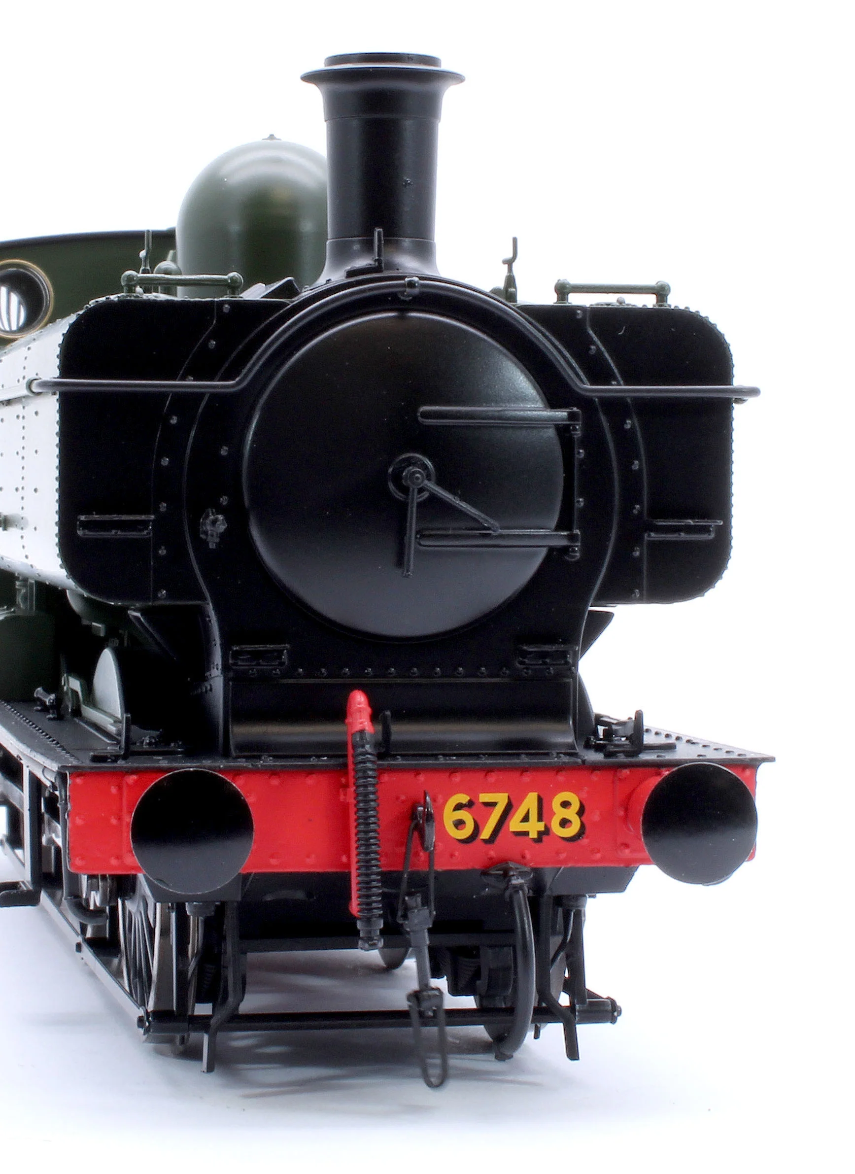 7S-007-014 Class 57xx Pannier GWR Shirtbutton Green 6748 - Steam Tank Locomotive - Image 10