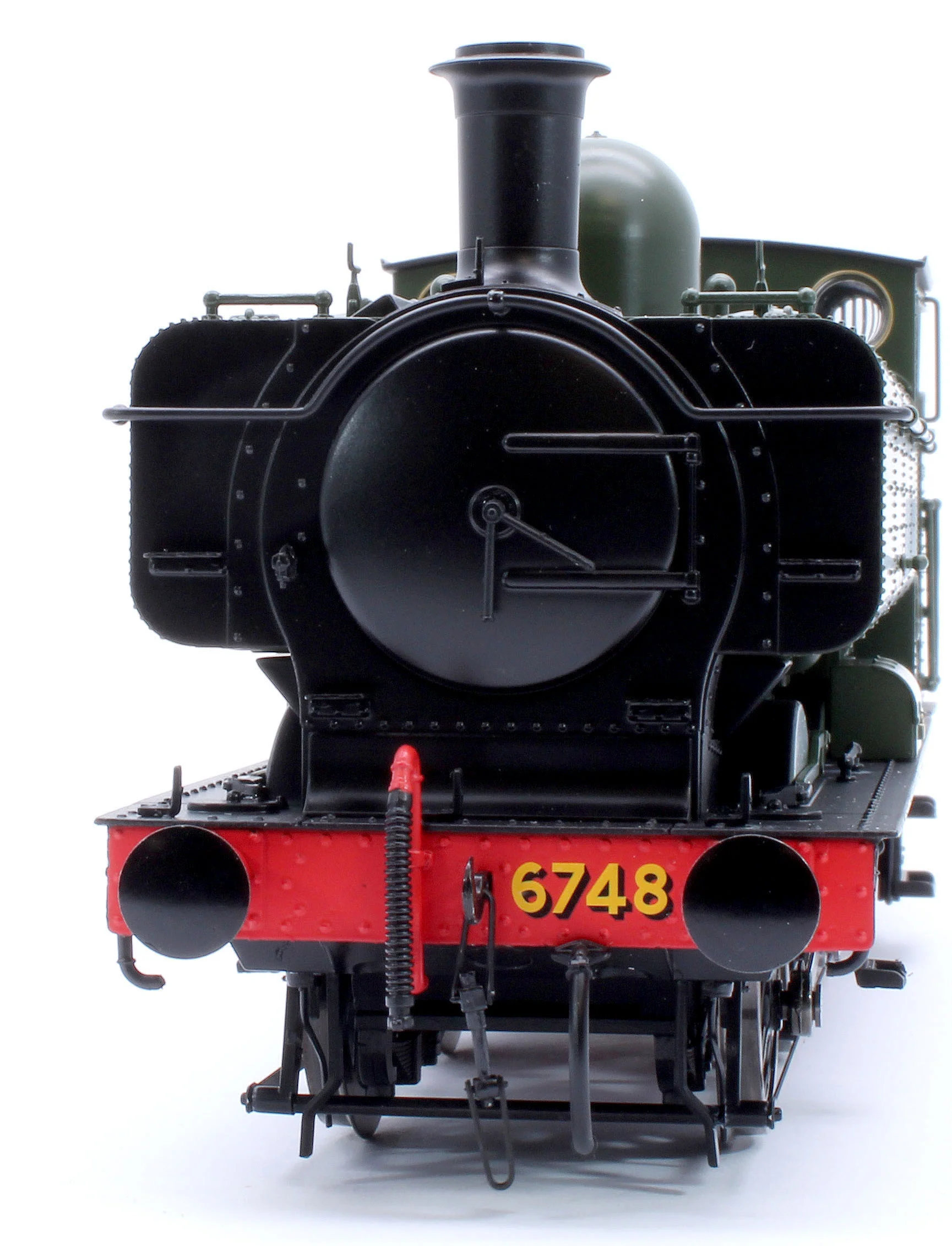 7S-007-014D Class 57xx Pannier GWR Shirtbutton Green 6748 - Steam Tank Locomotive - DCC Fitted - Image 9