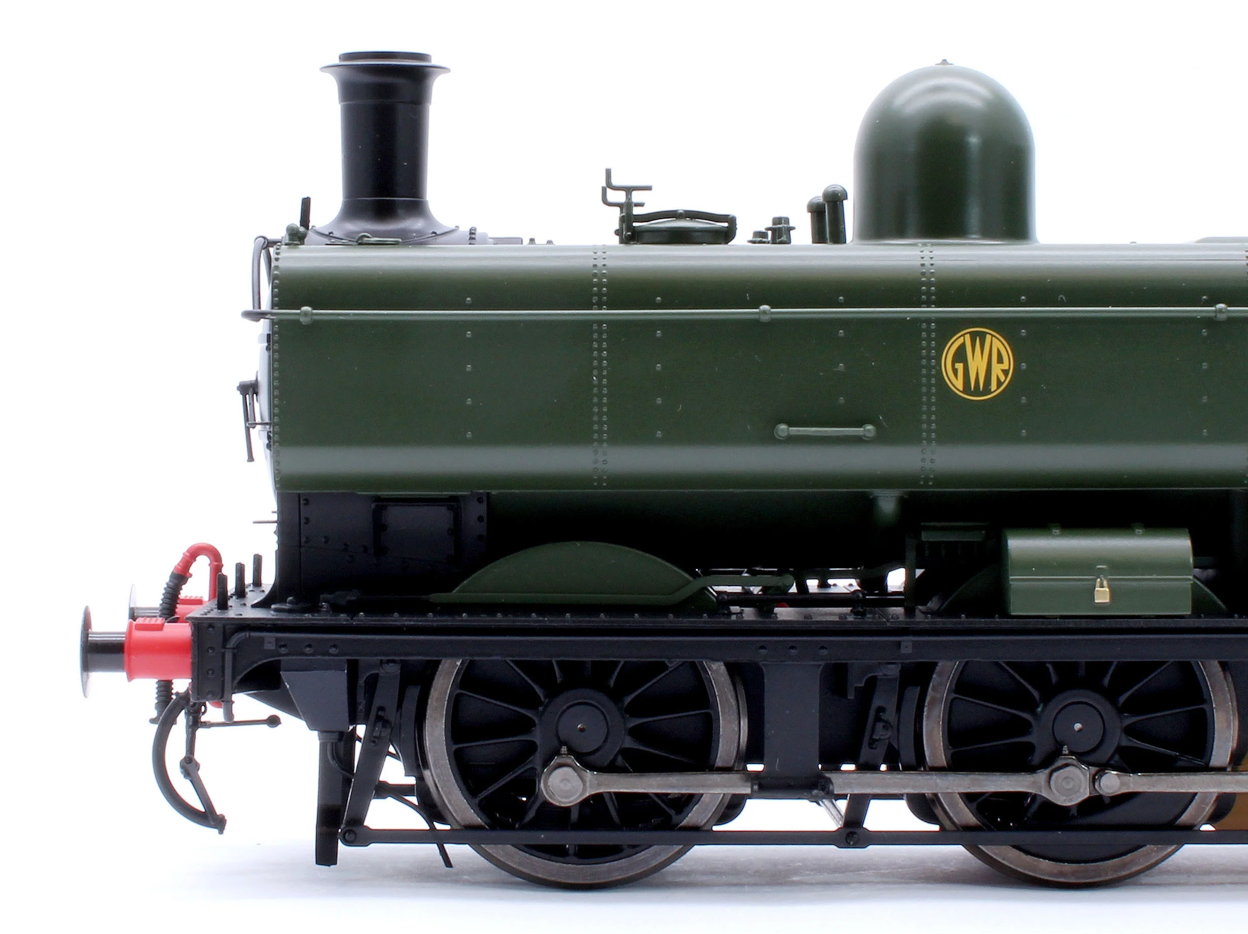 7S-007-014S Class 57xx Pannier GWR Shirtbutton Green 6748 - Steam Tank Locomotive - Sound Fitted - Image 7