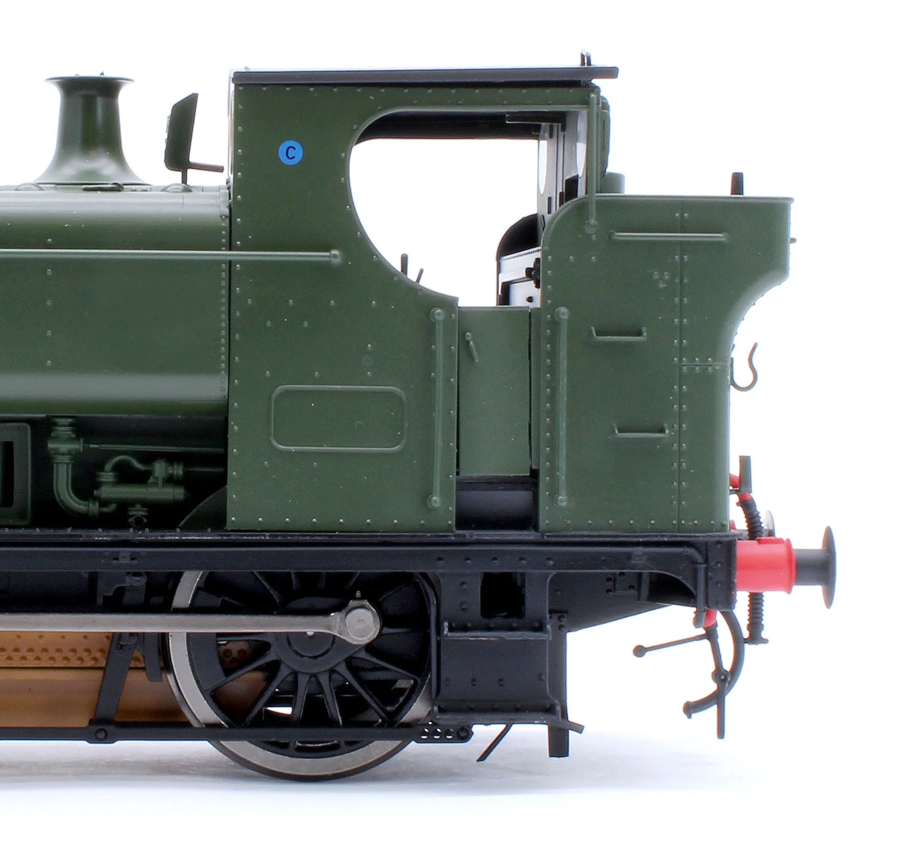 7S-007-014US Class 57xx Pannier GWR Shirtbutton Green Unnumbered - Steam Tank Locomotive - Sound Fitted - Image 8