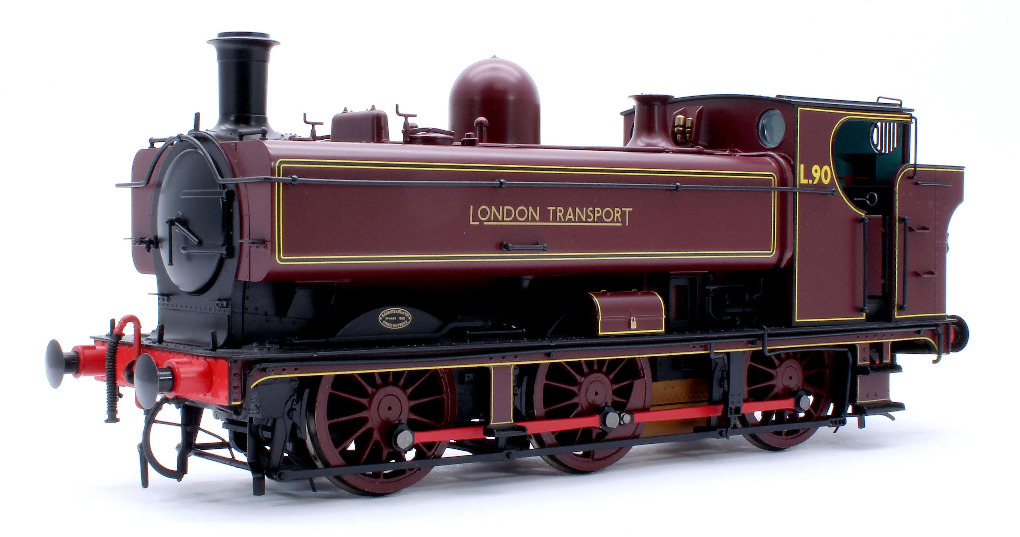 7S-007-016S Class 57xx Pannier L90 London Transport - Steam Tank Locomotive - Sound Fitted