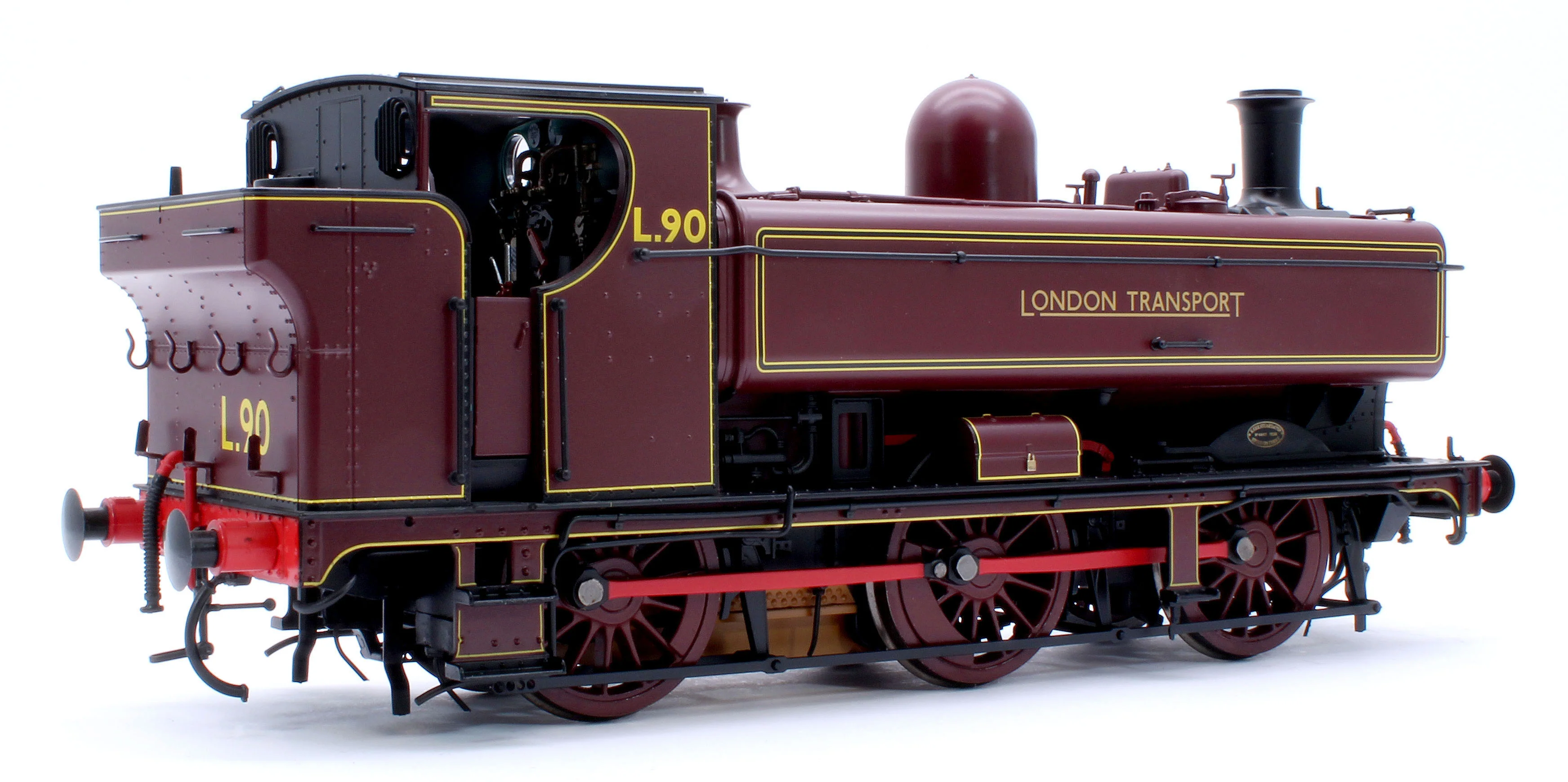 7S-007-016S Class 57xx Pannier L90 London Transport - Steam Tank Locomotive - Sound Fitted - Image 4