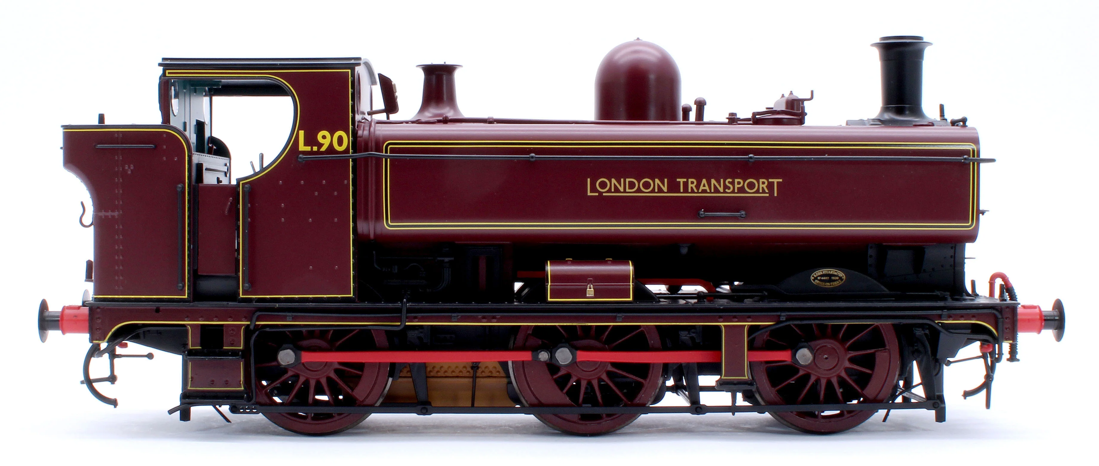 7S-007-016S Class 57xx Pannier L90 London Transport - Steam Tank Locomotive - Sound Fitted - Image 5