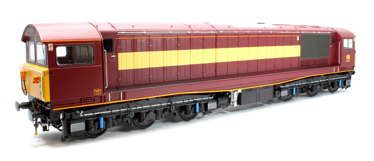 5854 Class 58 EWS Red/Gold Diesel Locomotive