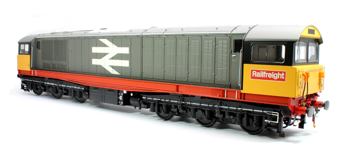 5851 Class 58 Railfreight Red Stripe Diesel Locomotive - Image 4