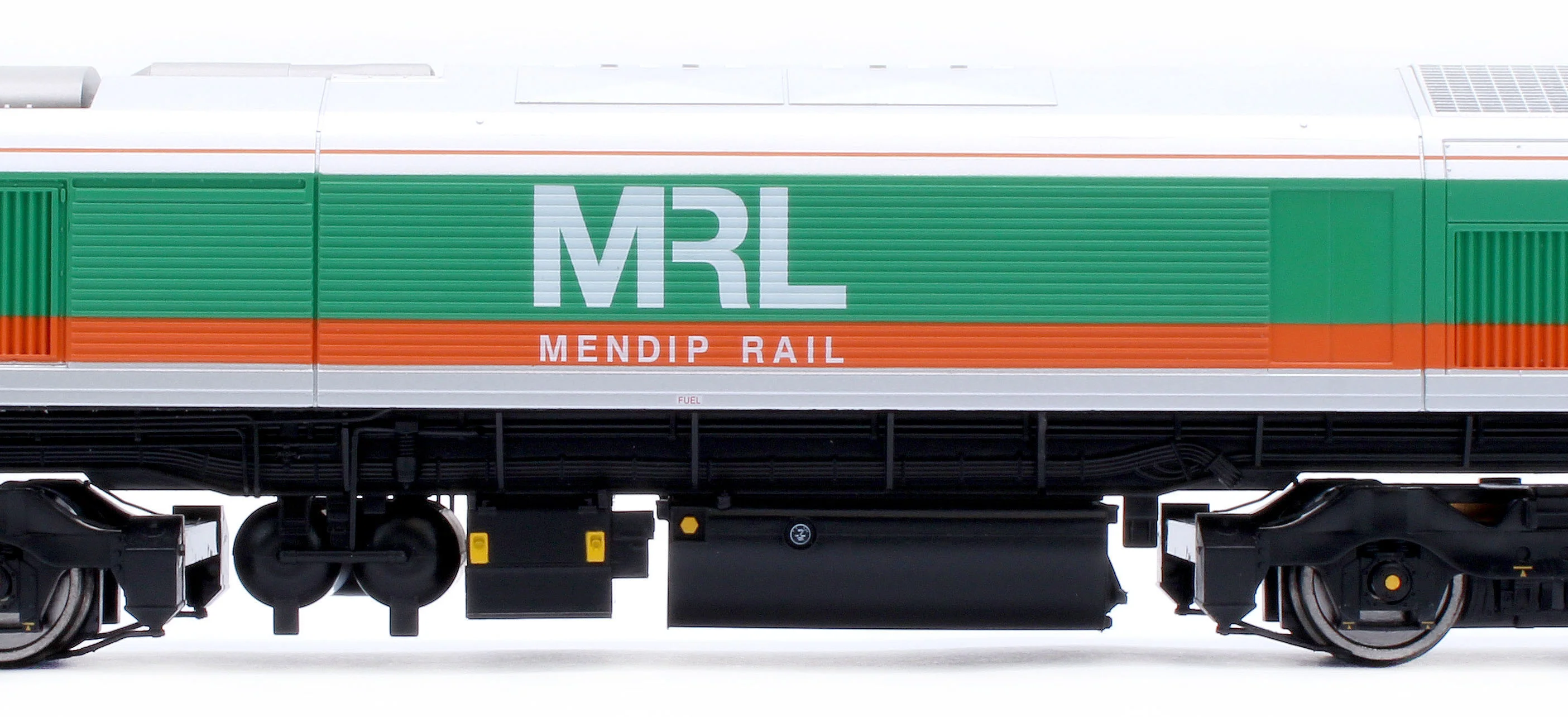 4D-005-007 Class 59 59002 MRL Green/Orange Alan J Day Diesel Locomotive - Image 7