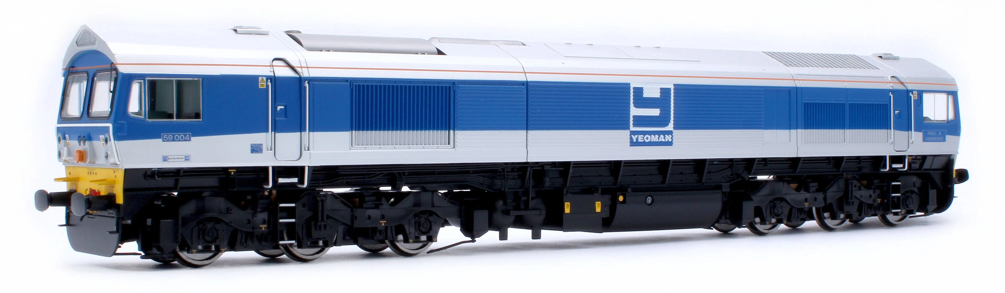4D-005-004SSM Class 59 59004 Late Foster Yeoman Paul A Hammond Diesel Locomotive - DCC Sound & Smoke Fitted