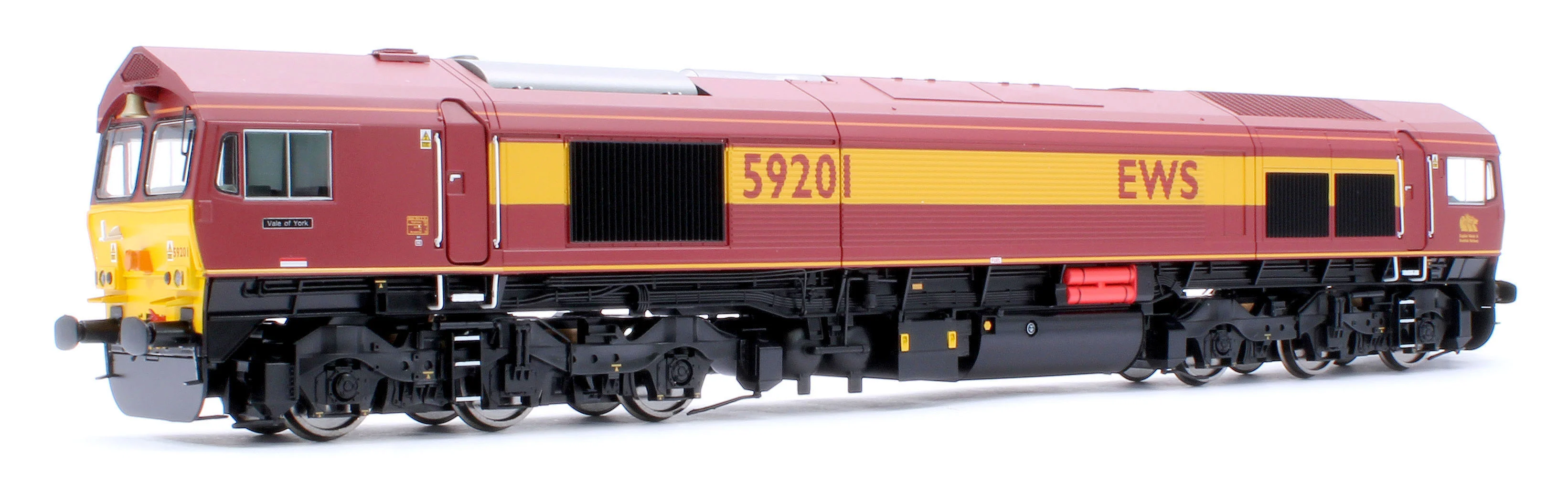 4D-005-005D Class 59 59201 EWS Vale of York Diesel Locomotive - DCC Fitted