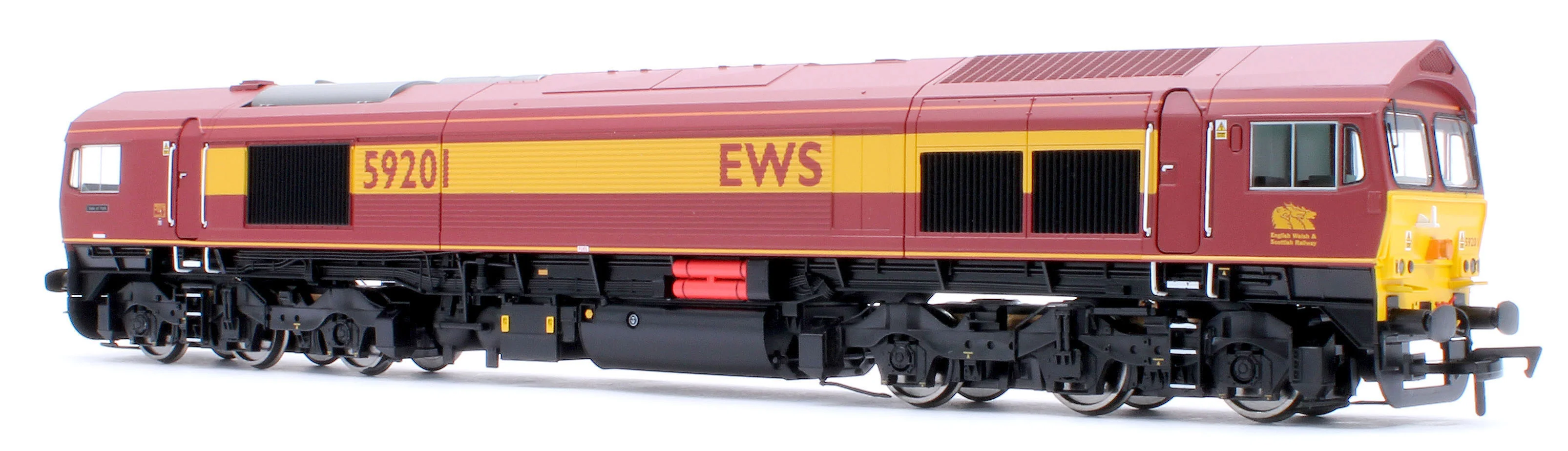 4D-005-005D Class 59 59201 EWS Vale of York Diesel Locomotive - DCC Fitted - Image 3