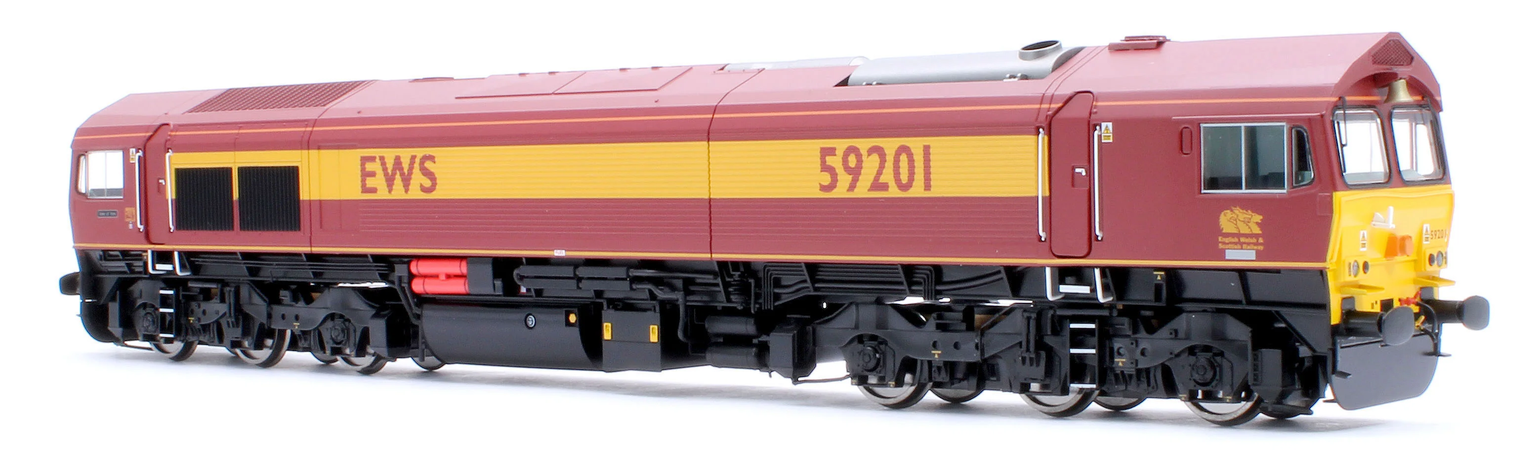 4D-005-005D Class 59 59201 EWS Vale of York Diesel Locomotive - DCC Fitted - Image 5