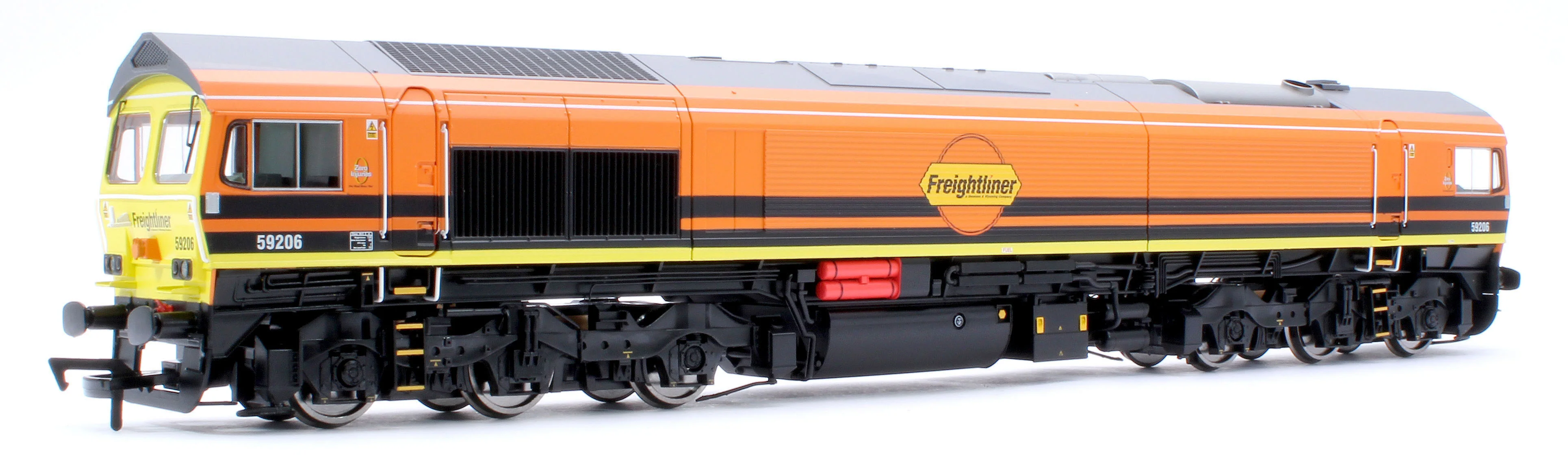 4D-005-008 Class 59 59206 Freightliner Orange John F Yeoman Diesel Locomotive - Image 4