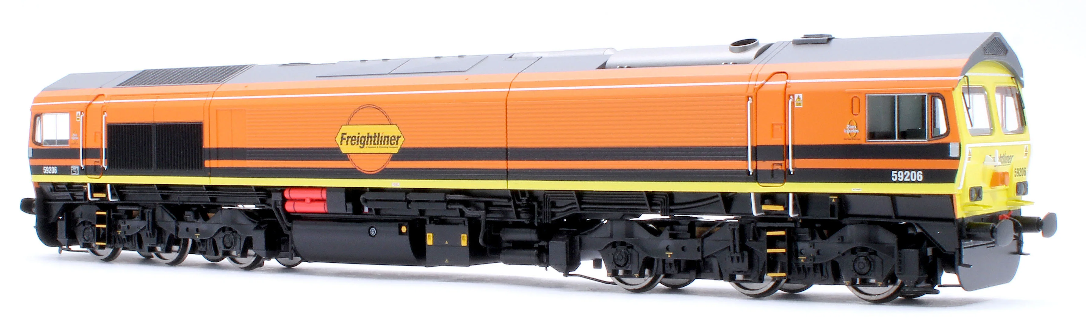 4D-005-008 Class 59 59206 Freightliner Orange John F Yeoman Diesel Locomotive - Image 5