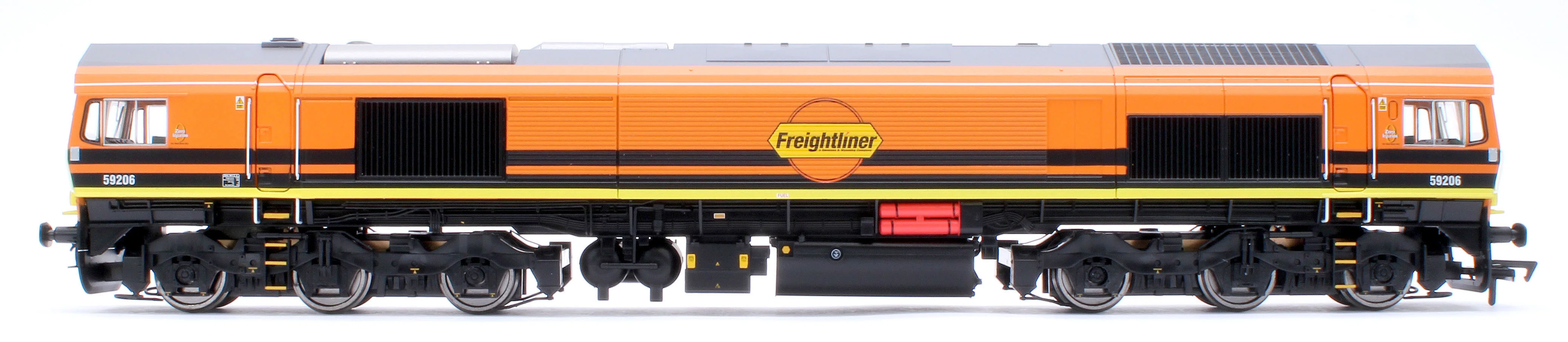 4D-005-008D Class 59 59206 Freightliner Orange John F Yeoman Diesel Locomotive - DCC Fitted - Image 2