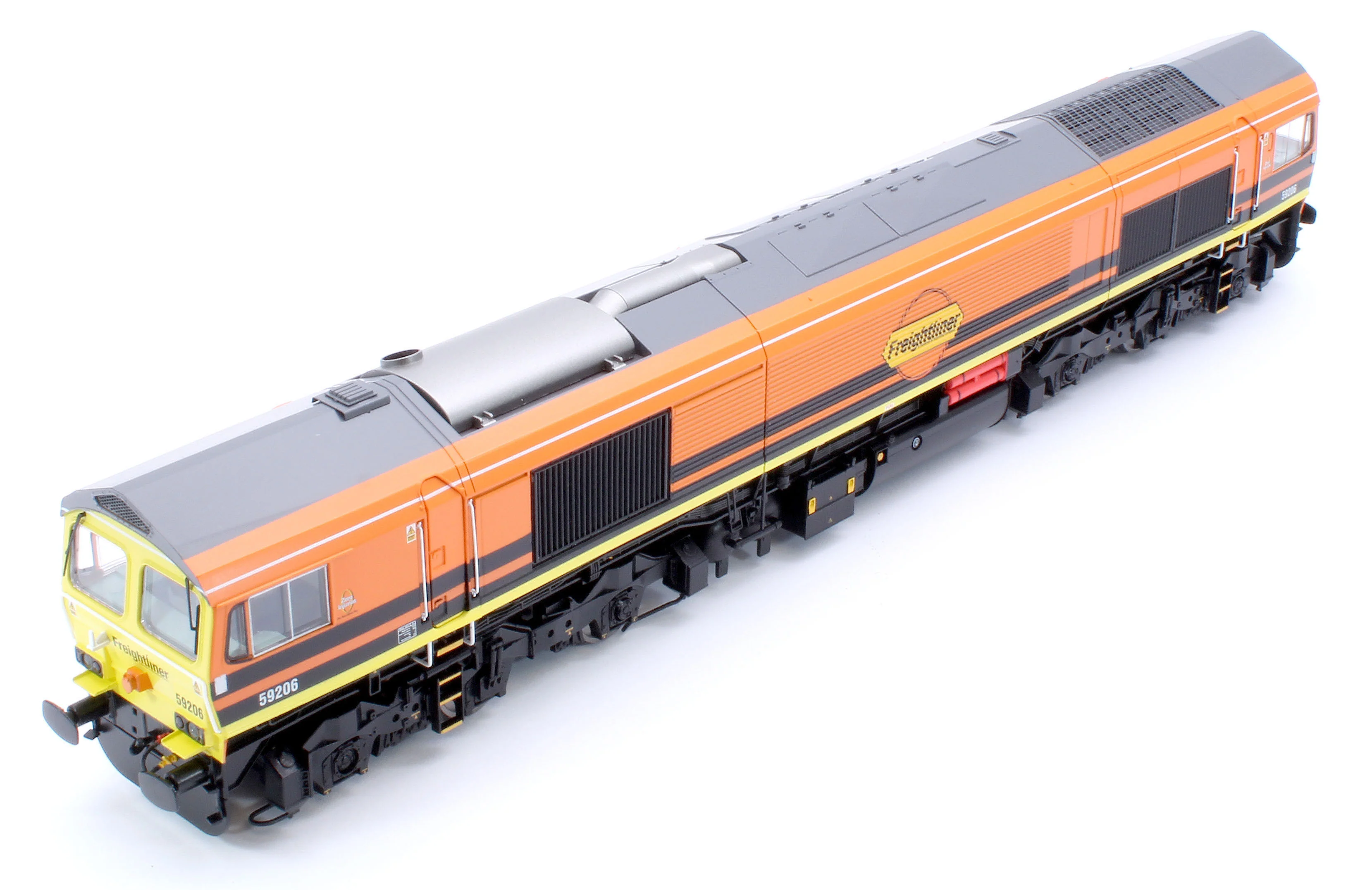 4D-005-008SSM Class 59 59206 Freightliner Orange John F Yeoman Diesel Locomotive - DCC Sound & Smoke Fitted - Image 11