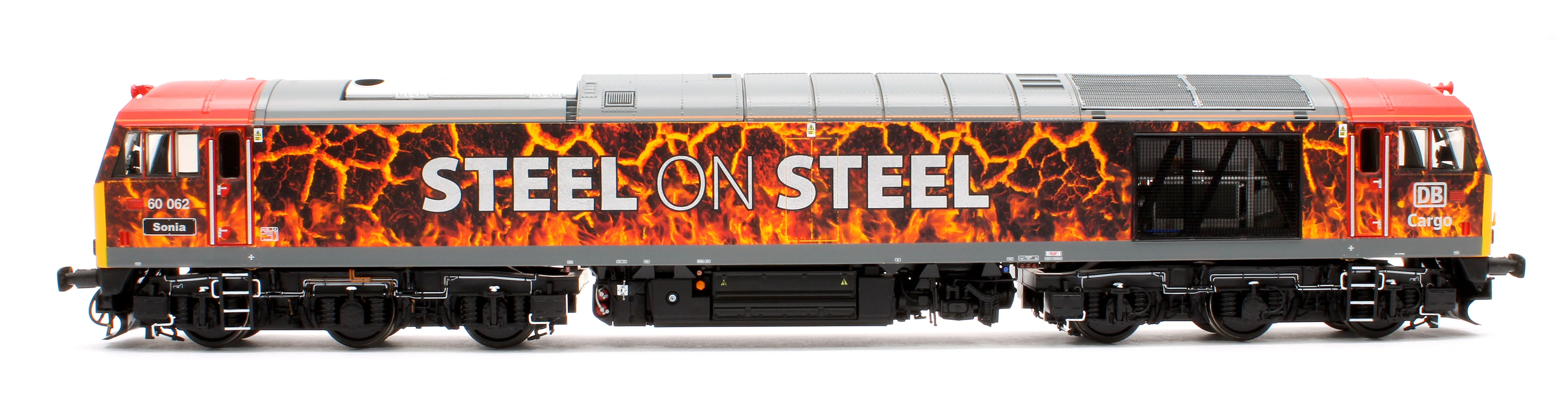 CM-60062-DBCS SF Class 60 062 DB Cargo UK “Steel on Steel - Sonia” Diesel Electric Locomotive - DCC Sound - Image 5