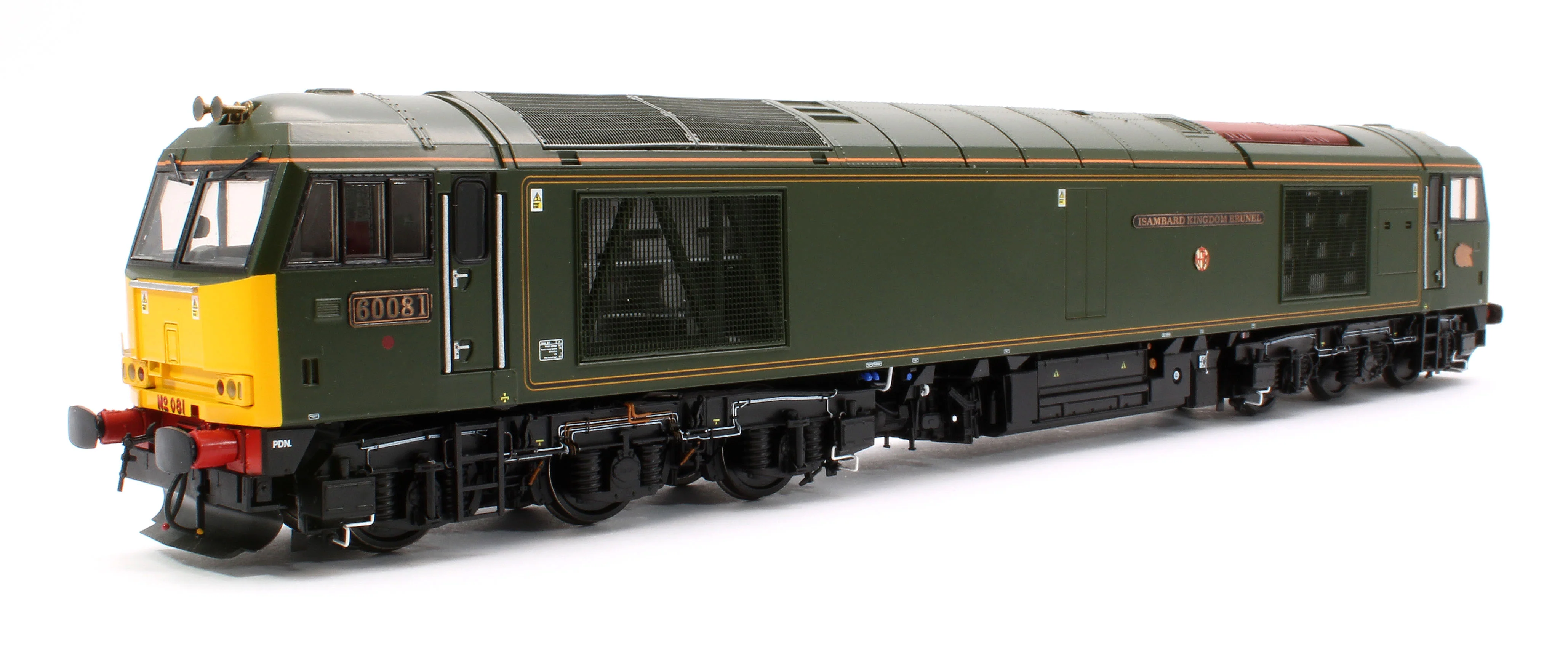 CM-60081-GWR SF Class 60 081 “Isambard Kingdom Brunel” GWR Green Diesel Electric Locomotive - DCC Sound - Image 2