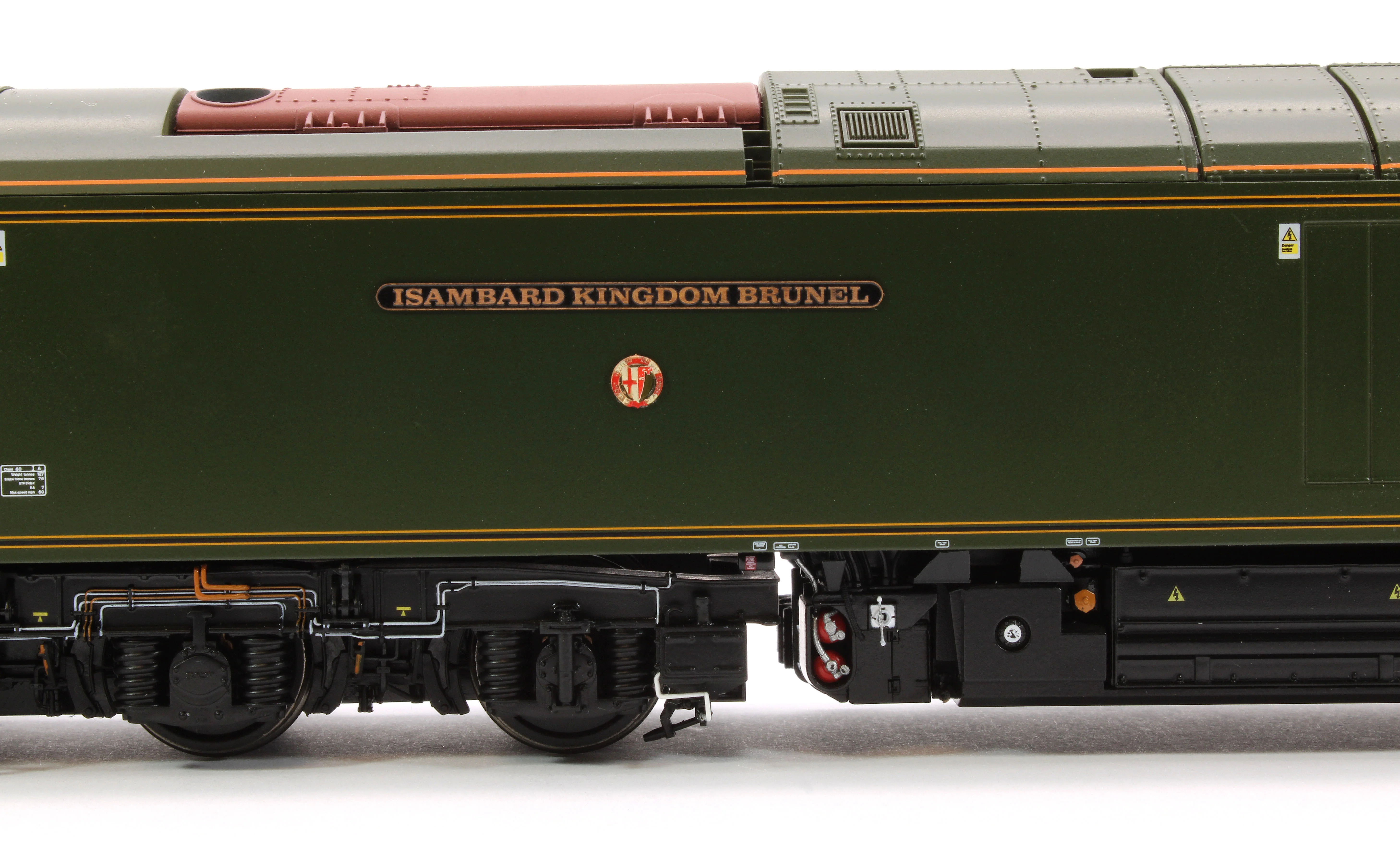 CM-60081-GWR SF Class 60 081 “Isambard Kingdom Brunel” GWR Green Diesel Electric Locomotive - DCC Sound - Image 8