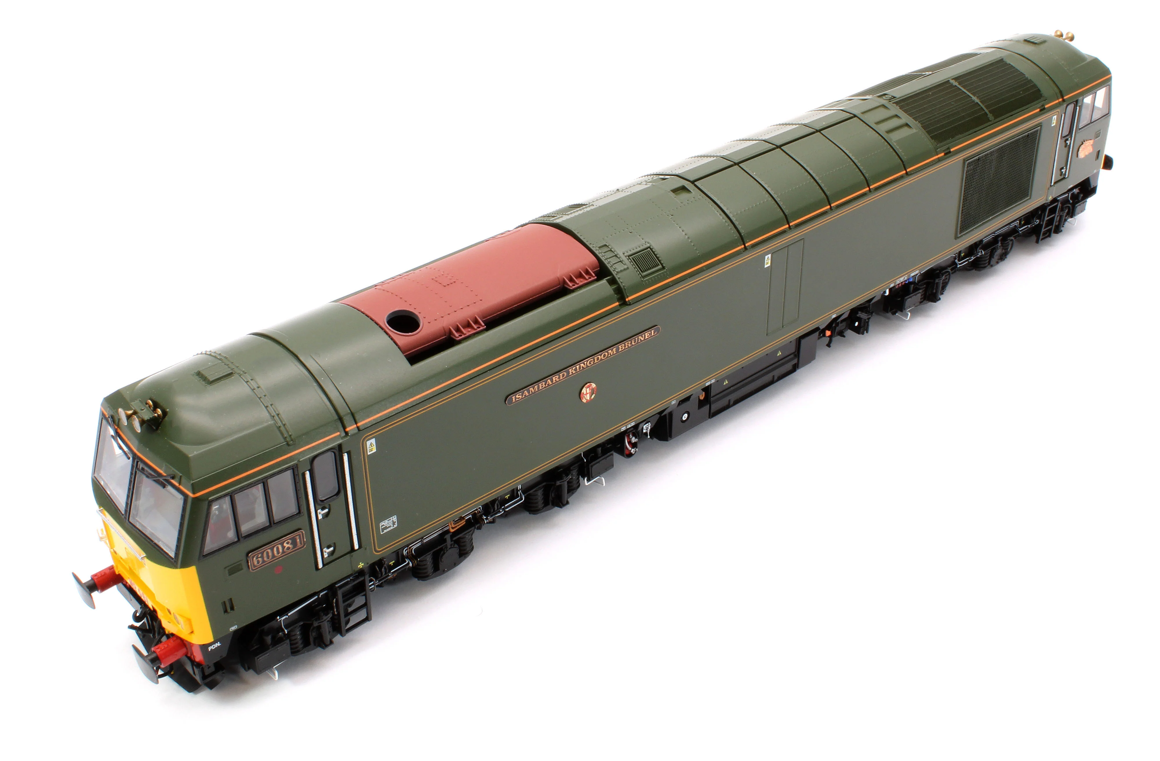 CM-60081-GWR SF Class 60 081 “Isambard Kingdom Brunel” GWR Green Diesel Electric Locomotive - DCC Sound - Image 9