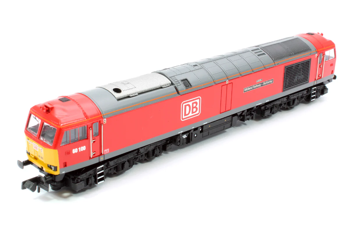 371-359SF Class 60 60100 'Midland Railway Butterley' DB Cargo Diesel Locomotive - DCC Sound - Image 11