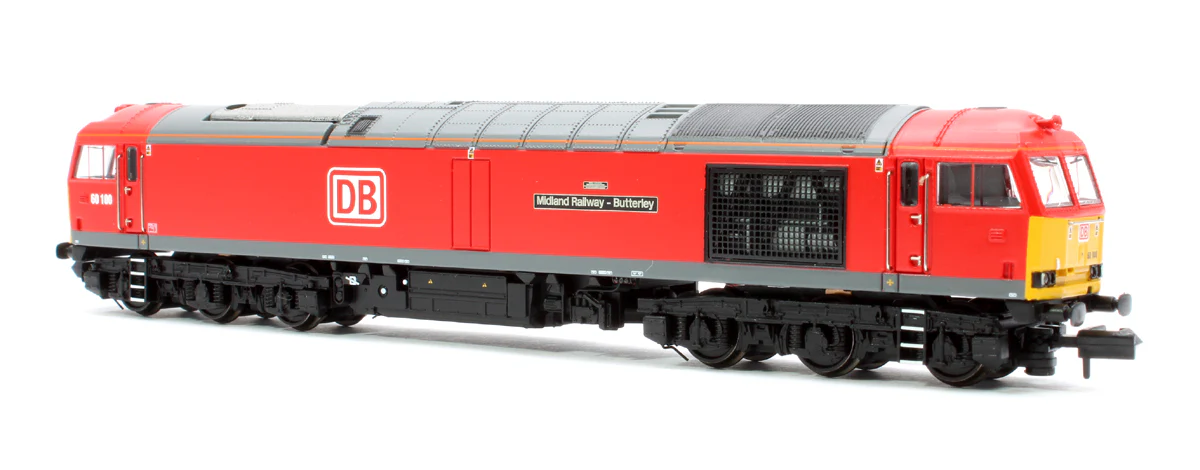 371-359SF Class 60 60100 'Midland Railway Butterley' DB Cargo Diesel Locomotive - DCC Sound - Image 2