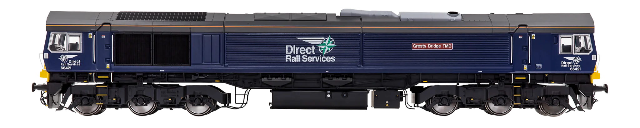 7D-066-004DS Class 66 421 New DRS Livery Diesel Locomotive - DCC Deluxe Sound Fitted - Image 3