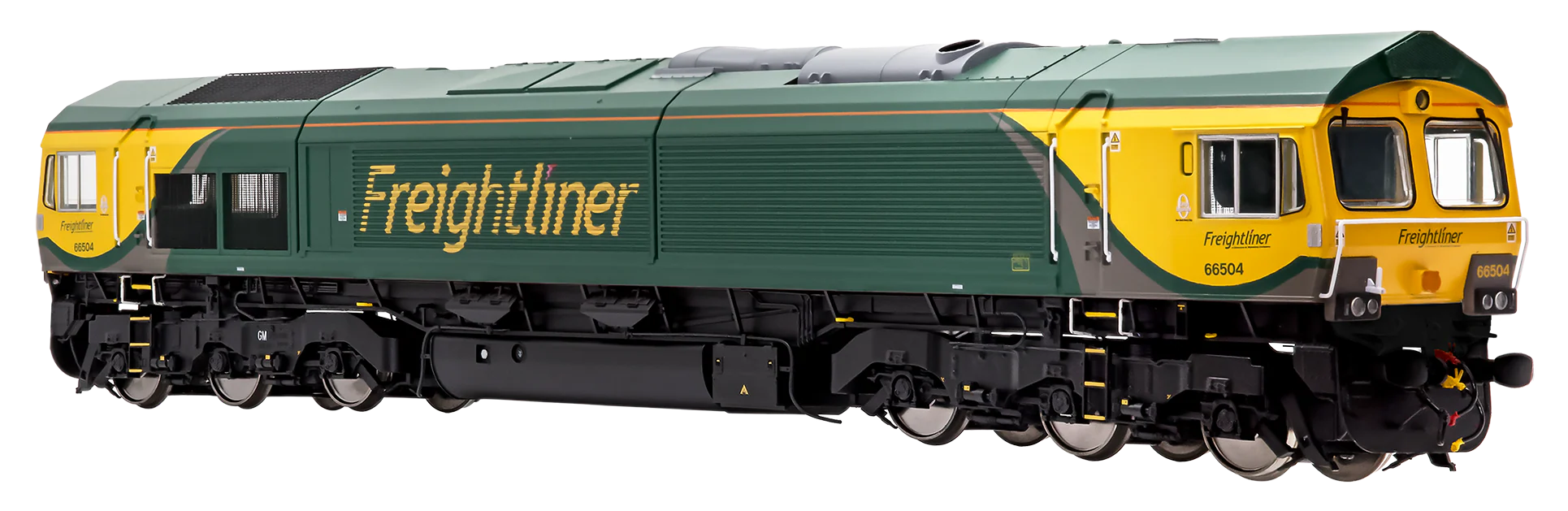 7D-066-002S Class 66 504 Freightliner Powerhaul Livery Diesel Locomotive - DCC Sound - Image 2