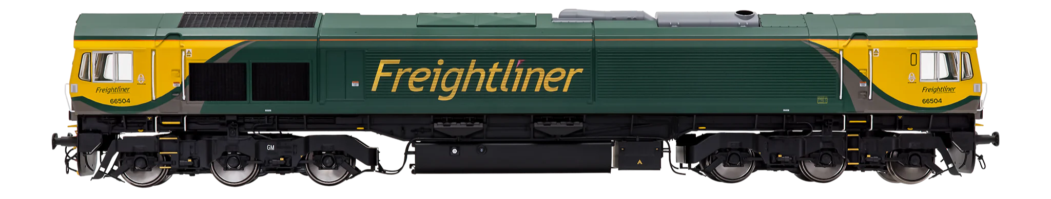 7D-066-002S Class 66 504 Freightliner Powerhaul Livery Diesel Locomotive - DCC Sound - Image 3