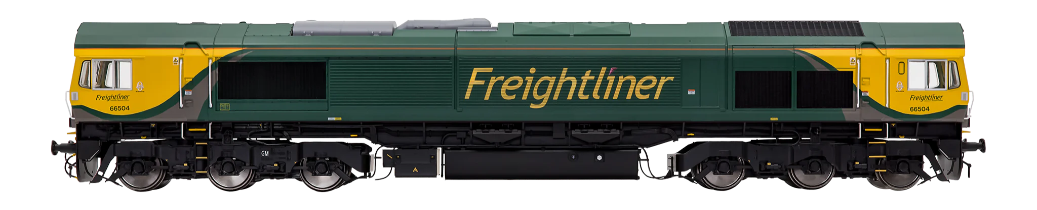 7D-066-002S Class 66 504 Freightliner Powerhaul Livery Diesel Locomotive - DCC Sound - Image 5