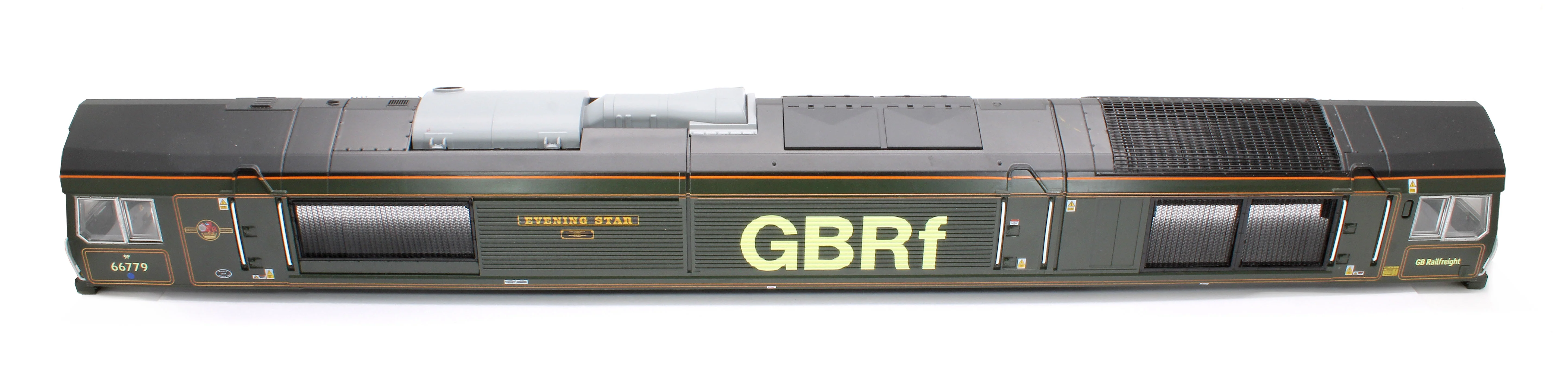 7D-066-007DS Class 66 779 'Evening Star' GBRF BR Green livery Diesel Locomotive - DCC Deluxe Sound Fitted - Image 12