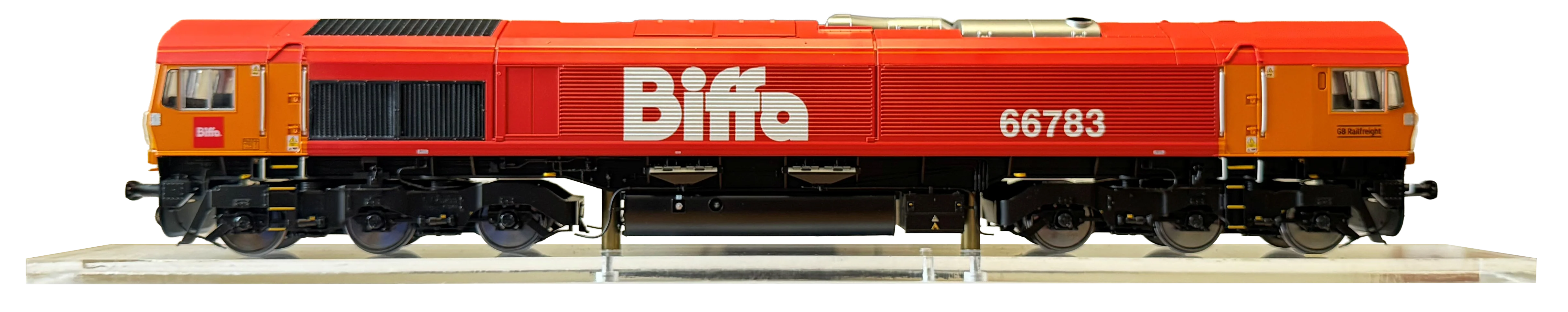 7D-066-006S Class 66 783 GBRF Biffa 'The Flying Dustman' Diesel Locomotive - DCC Sound