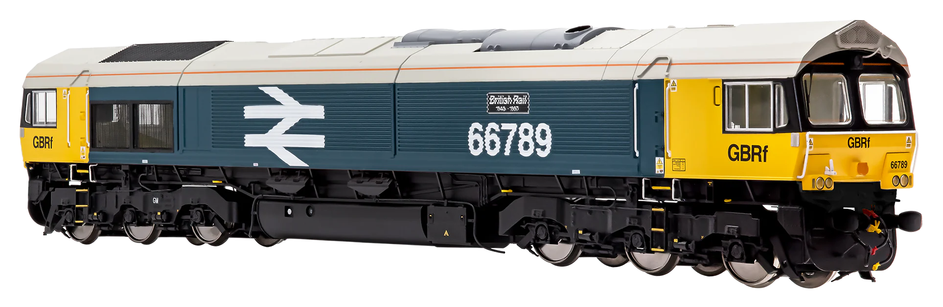 7D-066-005DS Class 66 789 GBRF 'British Rail 1948-1997' BR Blue Large Logo Diesel Locomotive - DCC Deluxe Sound Fitted - Image 2
