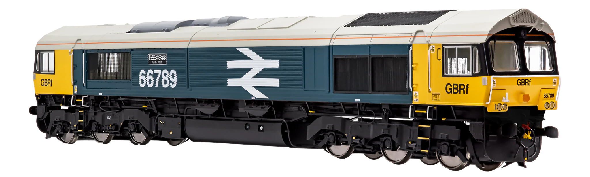 7D-066-005DS Class 66 789 GBRF 'British Rail 1948-1997' BR Blue Large Logo Diesel Locomotive - DCC Deluxe Sound Fitted - Image 4