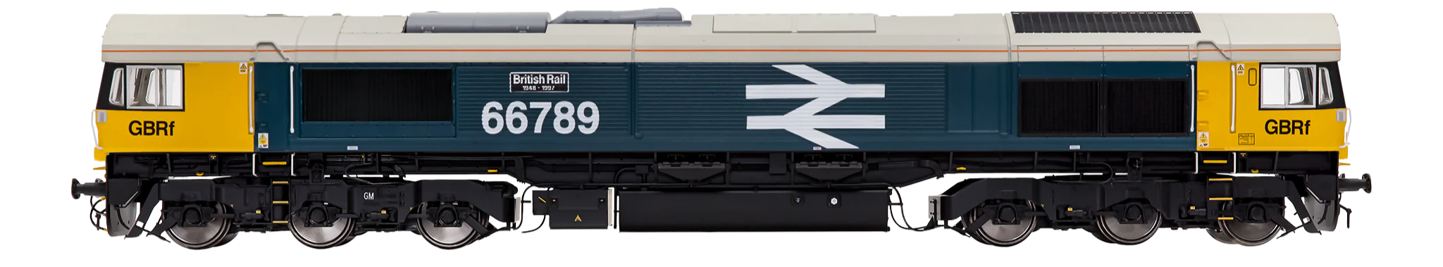7D-066-005DS Class 66 789 GBRF 'British Rail 1948-1997' BR Blue Large Logo Diesel Locomotive - DCC Deluxe Sound Fitted - Image 5