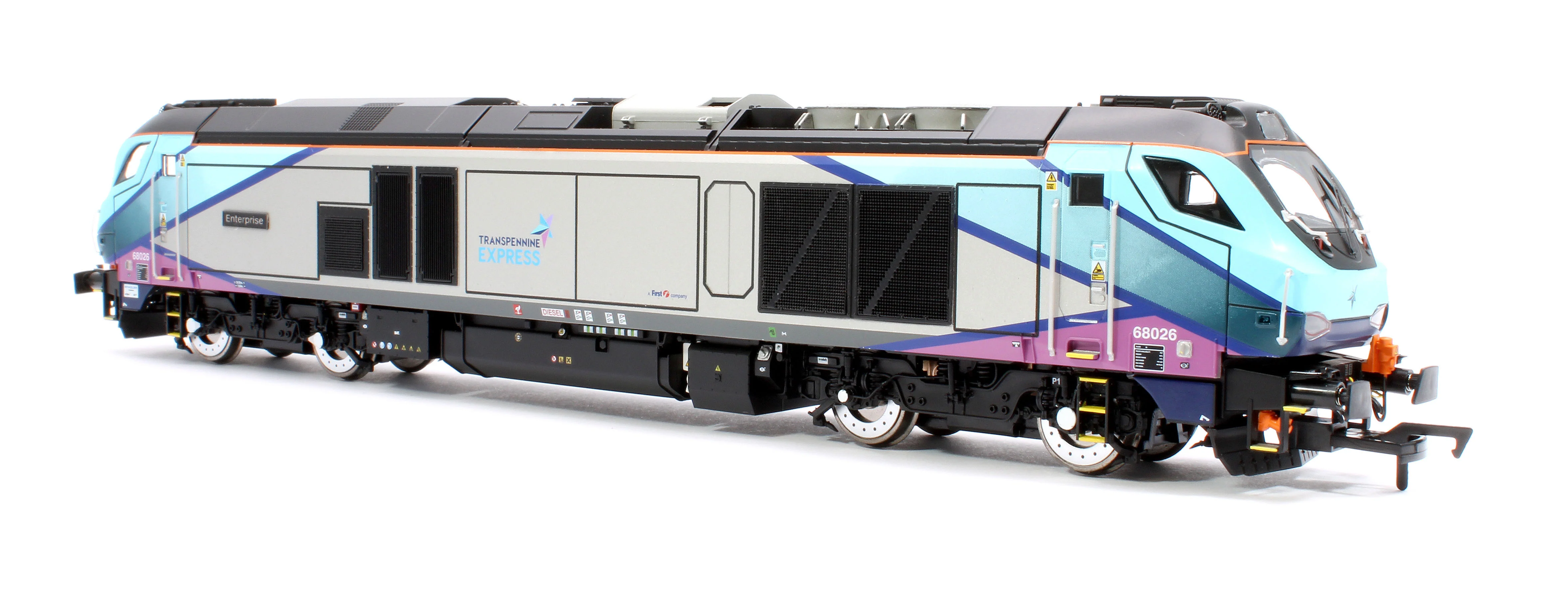 4D-022-024 Class 68 "Enterprise" 68026 Transpenine Express Diesel Locomotive - Image 2