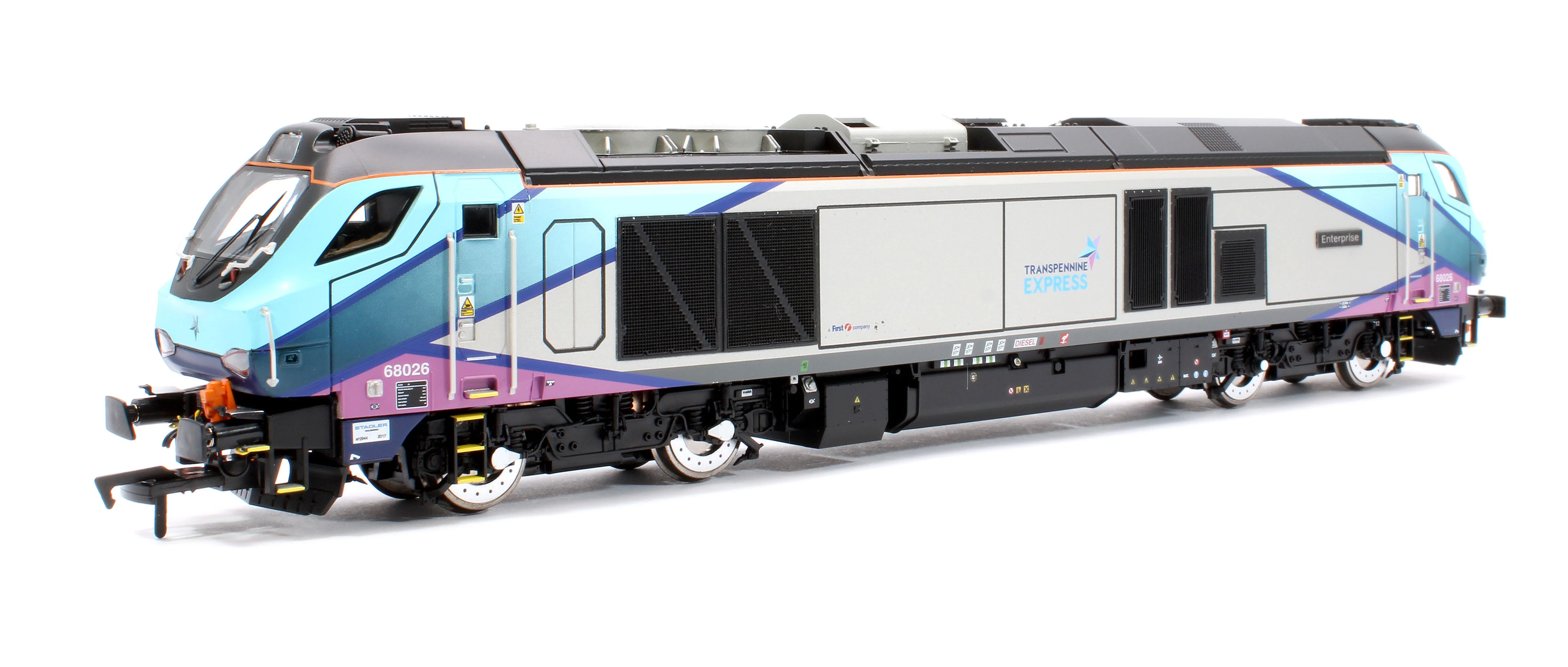 4D-022-024 Class 68 "Enterprise" 68026 Transpenine Express Diesel Locomotive - Image 3
