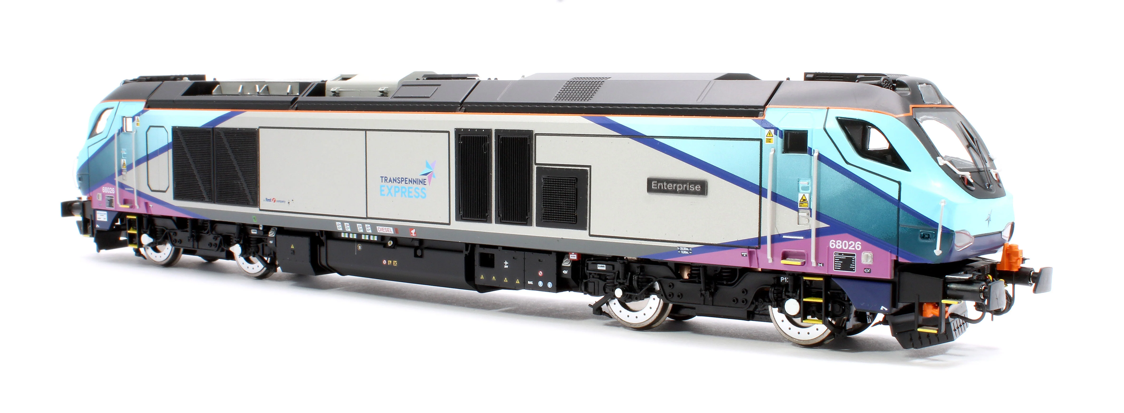 4D-022-024 Class 68 "Enterprise" 68026 Transpenine Express Diesel Locomotive - Image 4