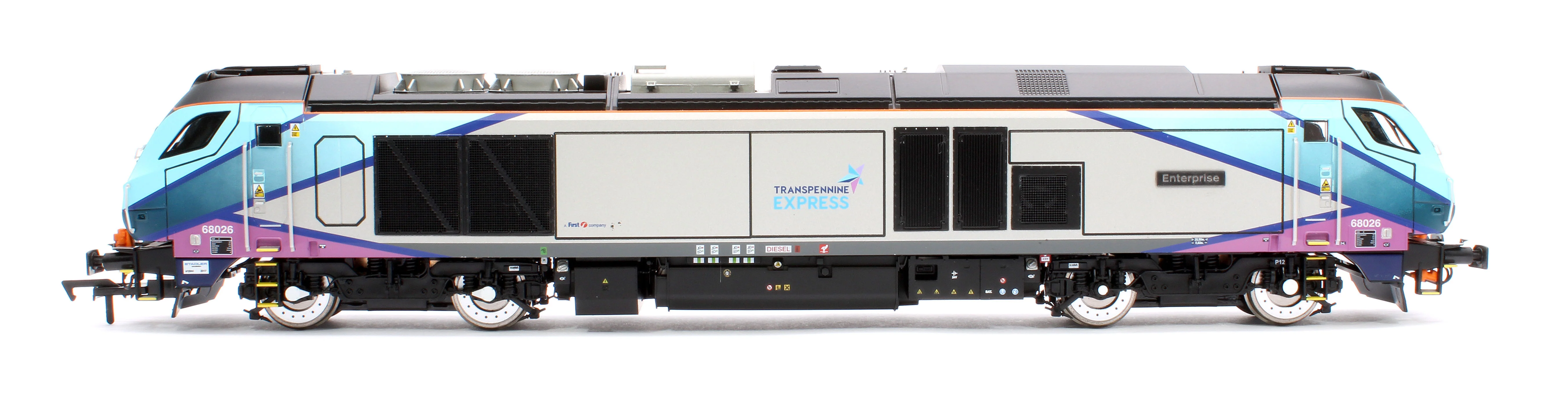 4D-022-024 Class 68 "Enterprise" 68026 Transpenine Express Diesel Locomotive - Image 5
