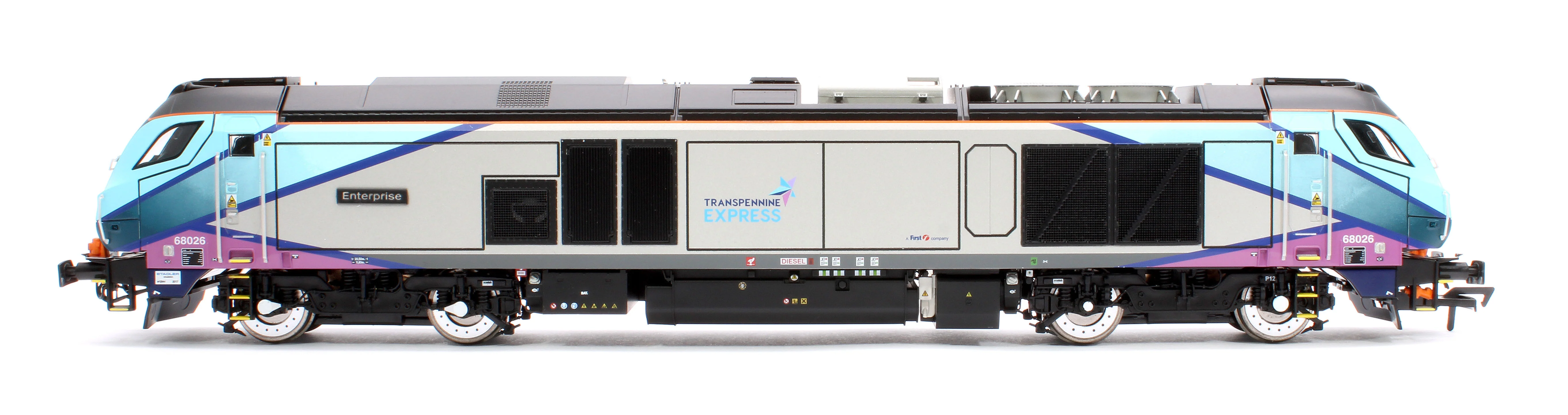 4D-022-024 Class 68 "Enterprise" 68026 Transpenine Express Diesel Locomotive - Image 6