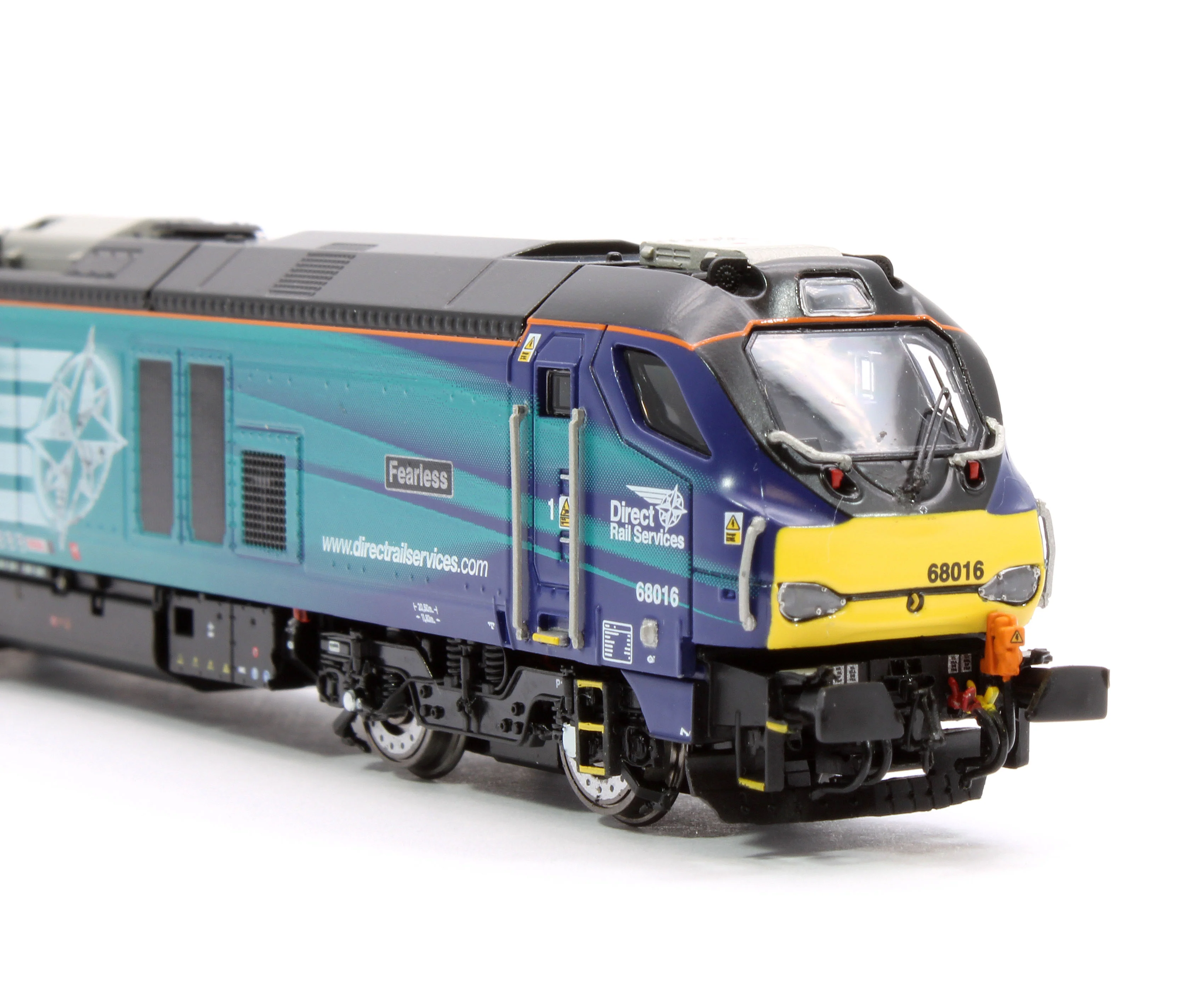 2D-022-012S Class 68 Fearless 68016 DRS Compass Diesel Locomotive - DCC Sound - Image 9