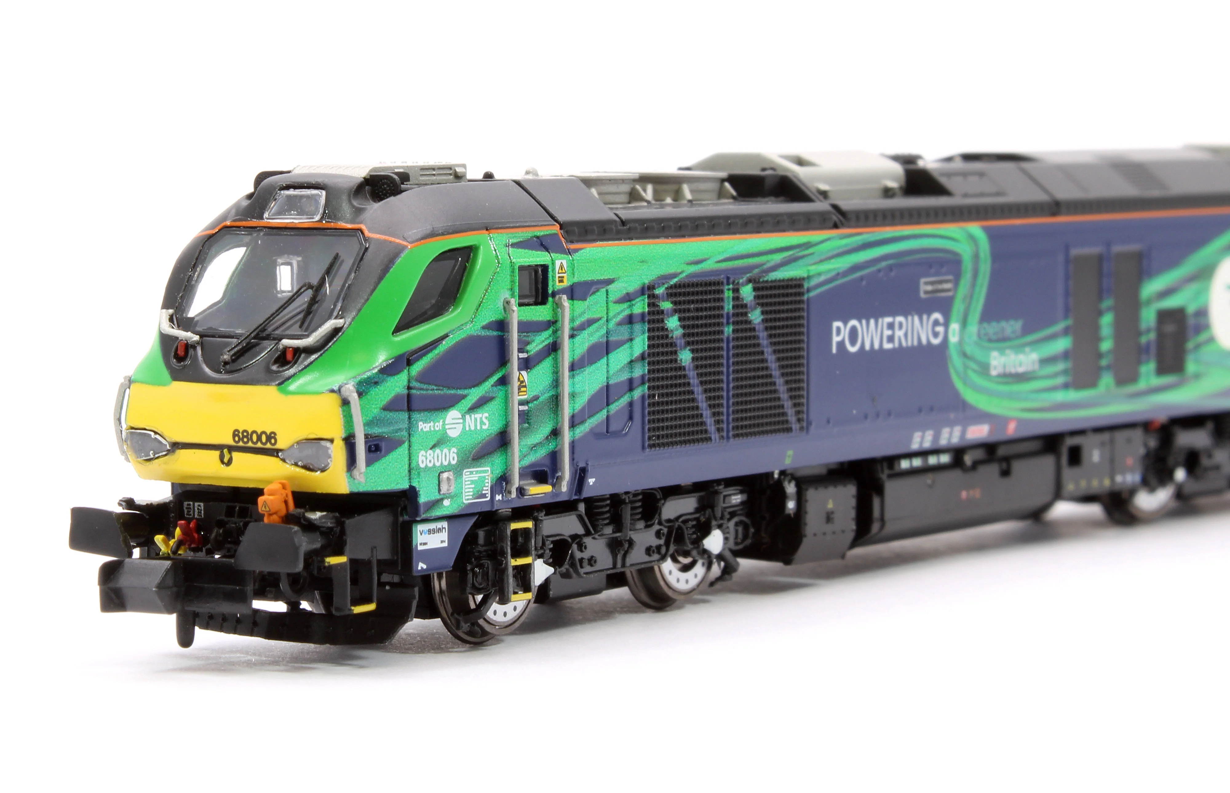 2D-022-016D Class 68 Pride of the North 68006 New DRS/NTS Green Diesel Locomotive - DCC Fitted - Image 8