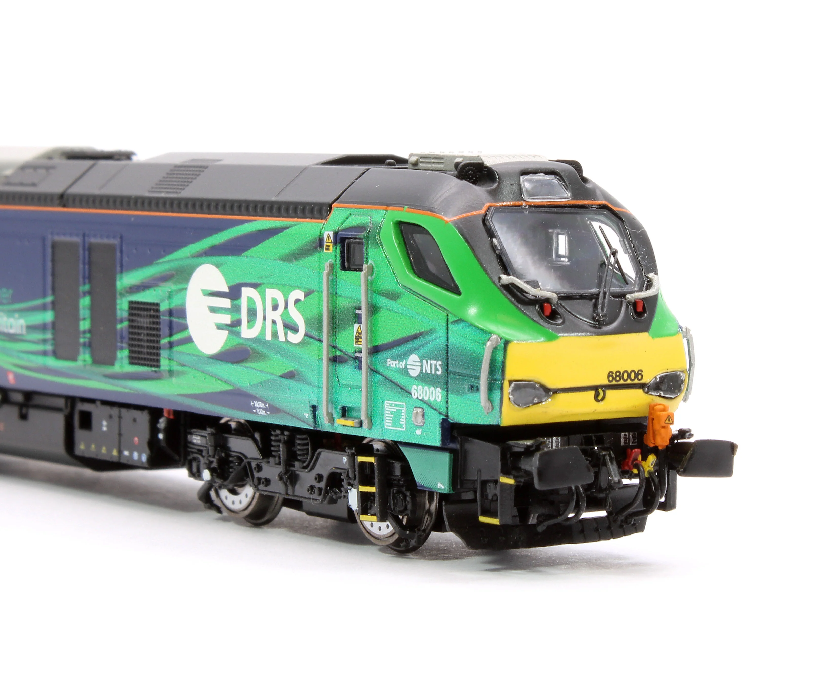 2D-022-016D Class 68 Pride of the North 68006 New DRS/NTS Green Diesel Locomotive - DCC Fitted - Image 9