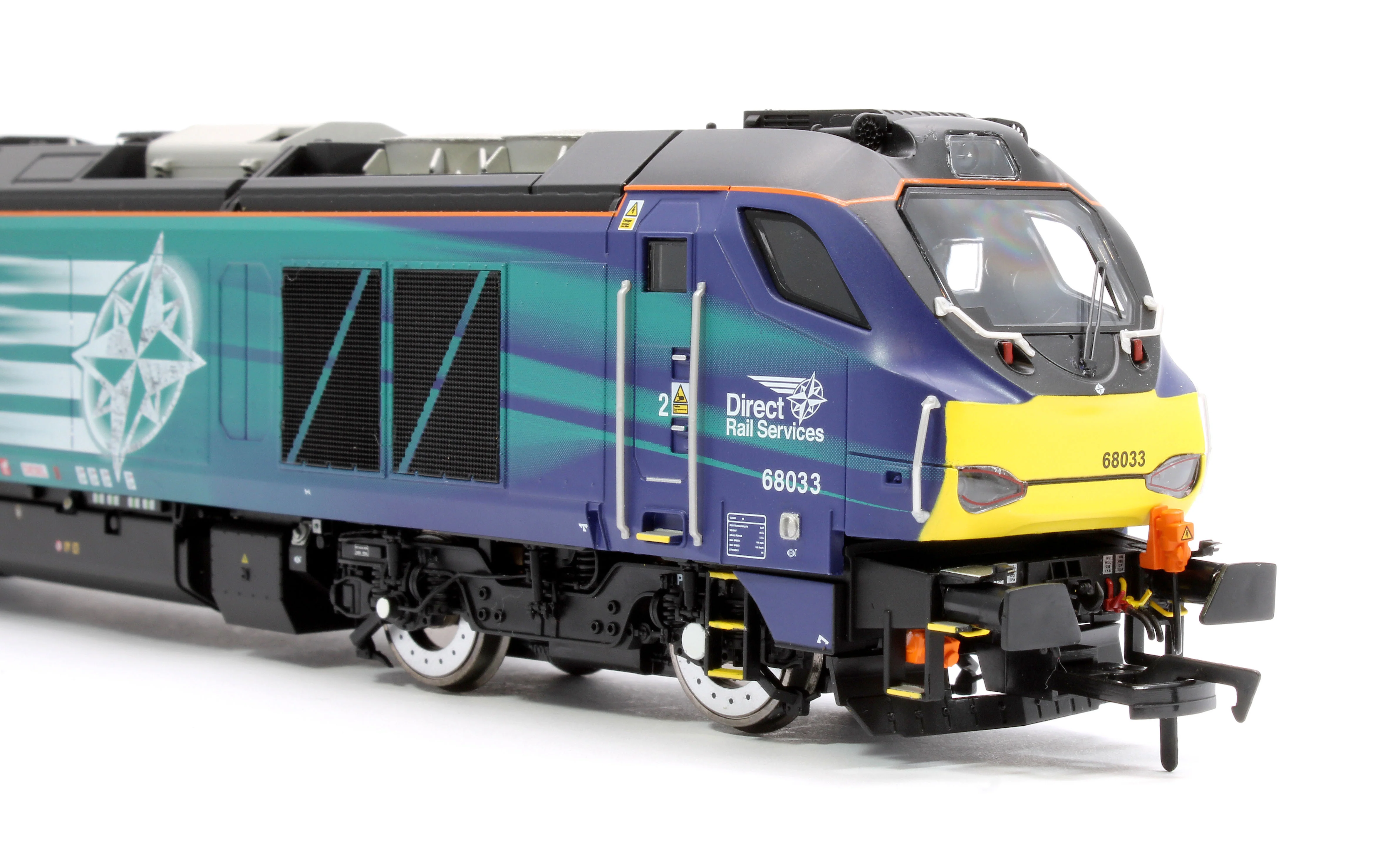 4D-022-026S Class 68 "The Poppy" 68033 DRS Compass with Poppy Diesel Locomotive - Sound Fitted - Image 10