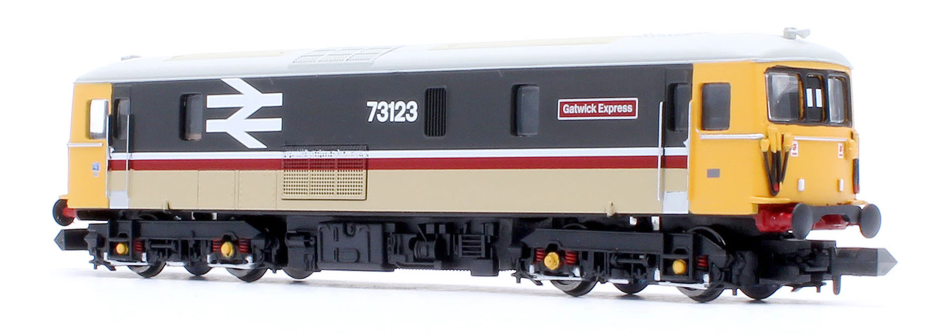 GM2210210 Class 73 123 'Gatwick Express' BR IC Executive Large No's Electro Diesel Locomotive - Image 6