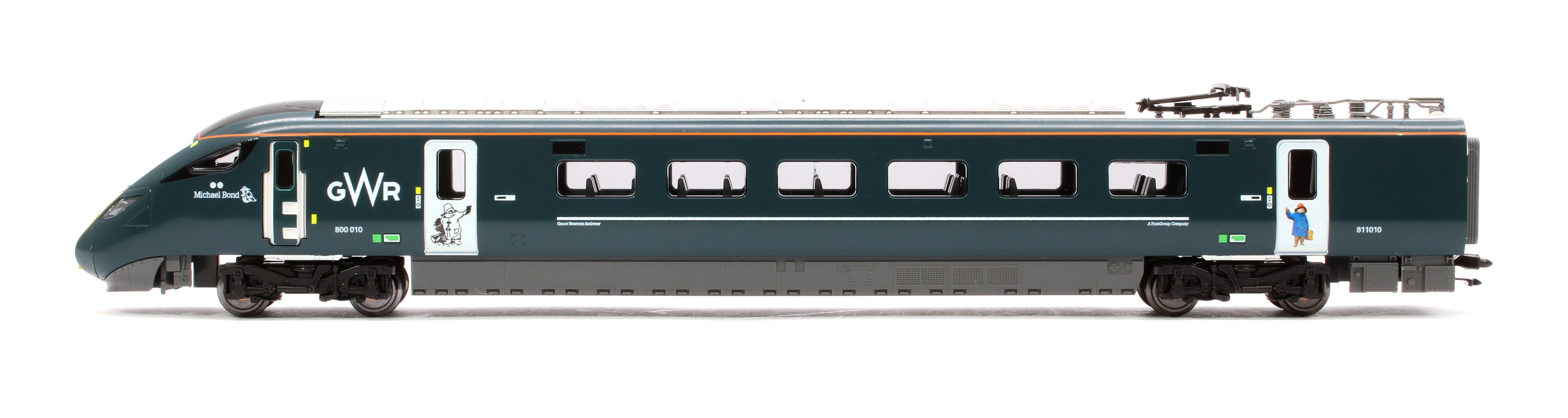 10-1673 -82634 Class 800/0 GWR IET 800 010 "Paddington Bear" 5 Car EMU - Image 4