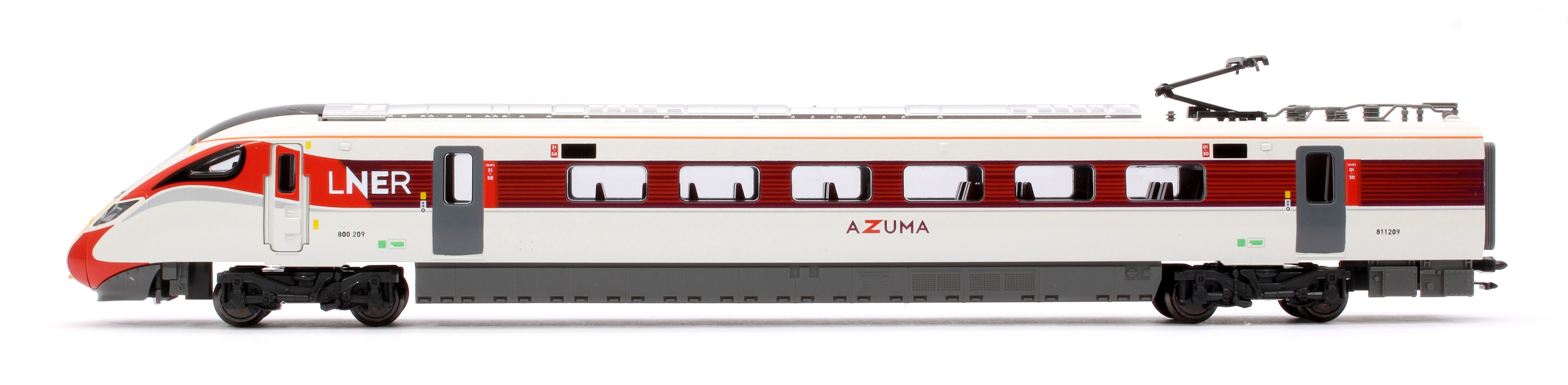 10-1674D Class 800/2 LNER Azuma 800 209 5 Car EMU - DCC Fitted - Image 4