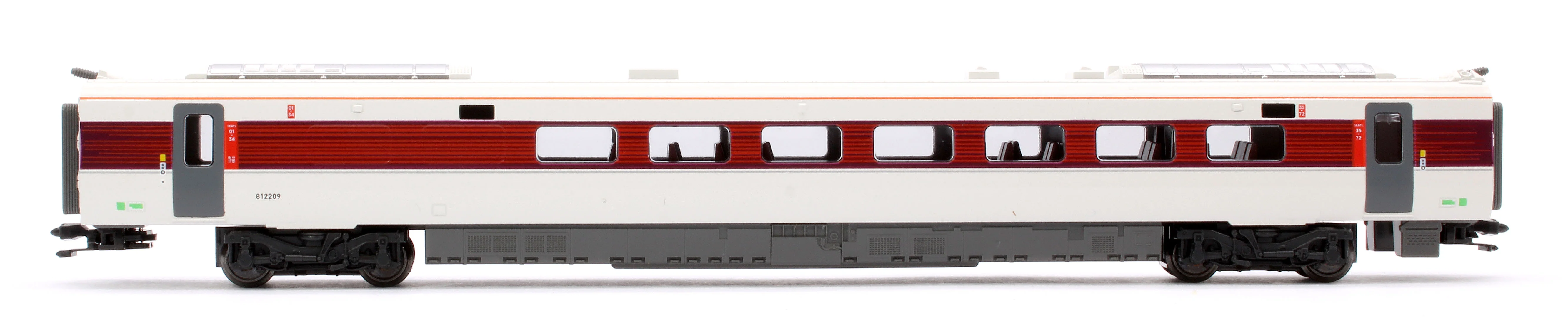 10-1674D Class 800/2 LNER Azuma 800 209 5 Car EMU - DCC Fitted - Image 7