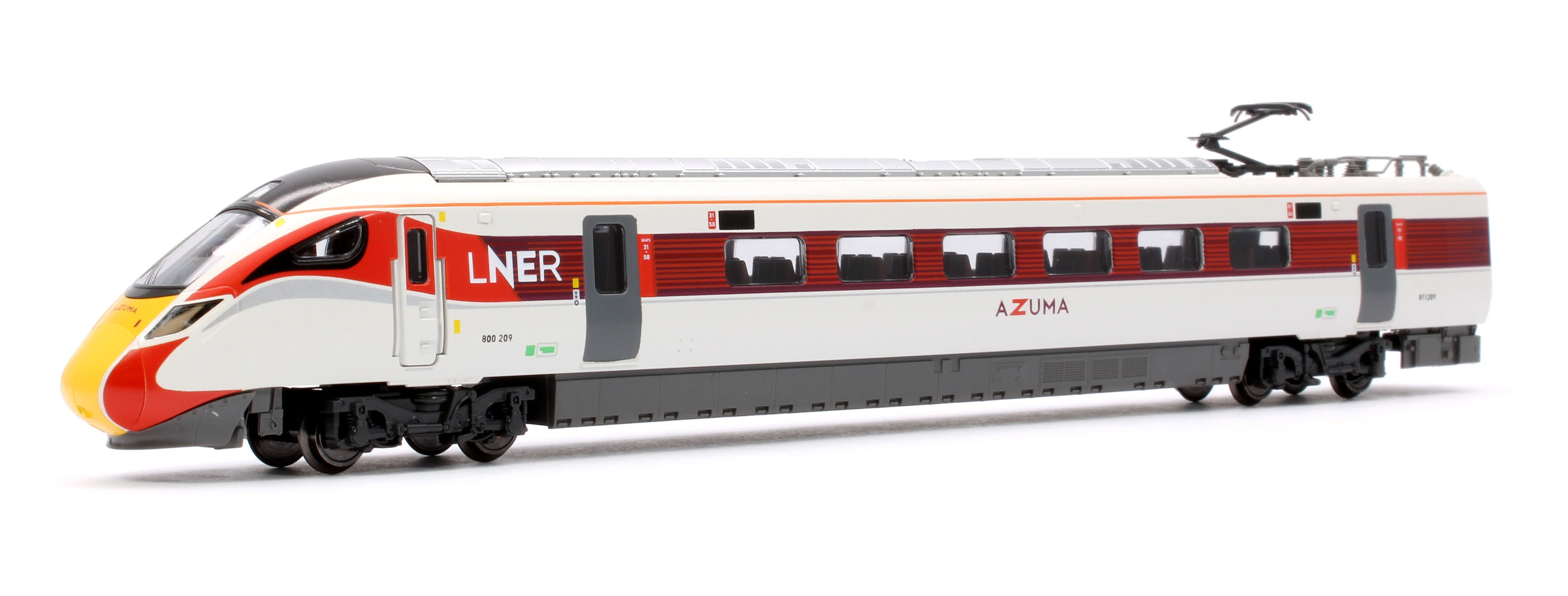 10-1674S Class 800/2 LNER Azuma 800 209 5 Car EMU - DCC Sound Fitted - Image 3